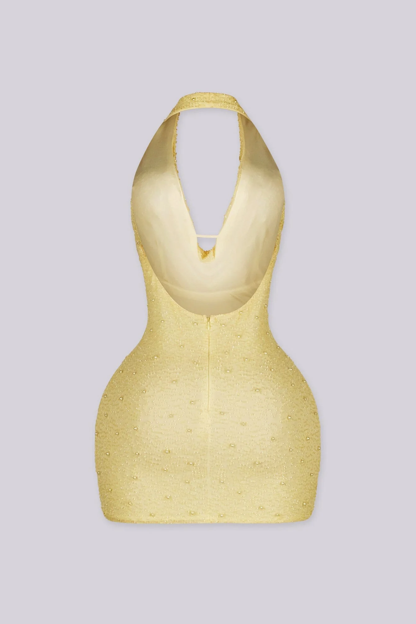 Adelaide Mesh Pearl Mini Dress - Image 21
