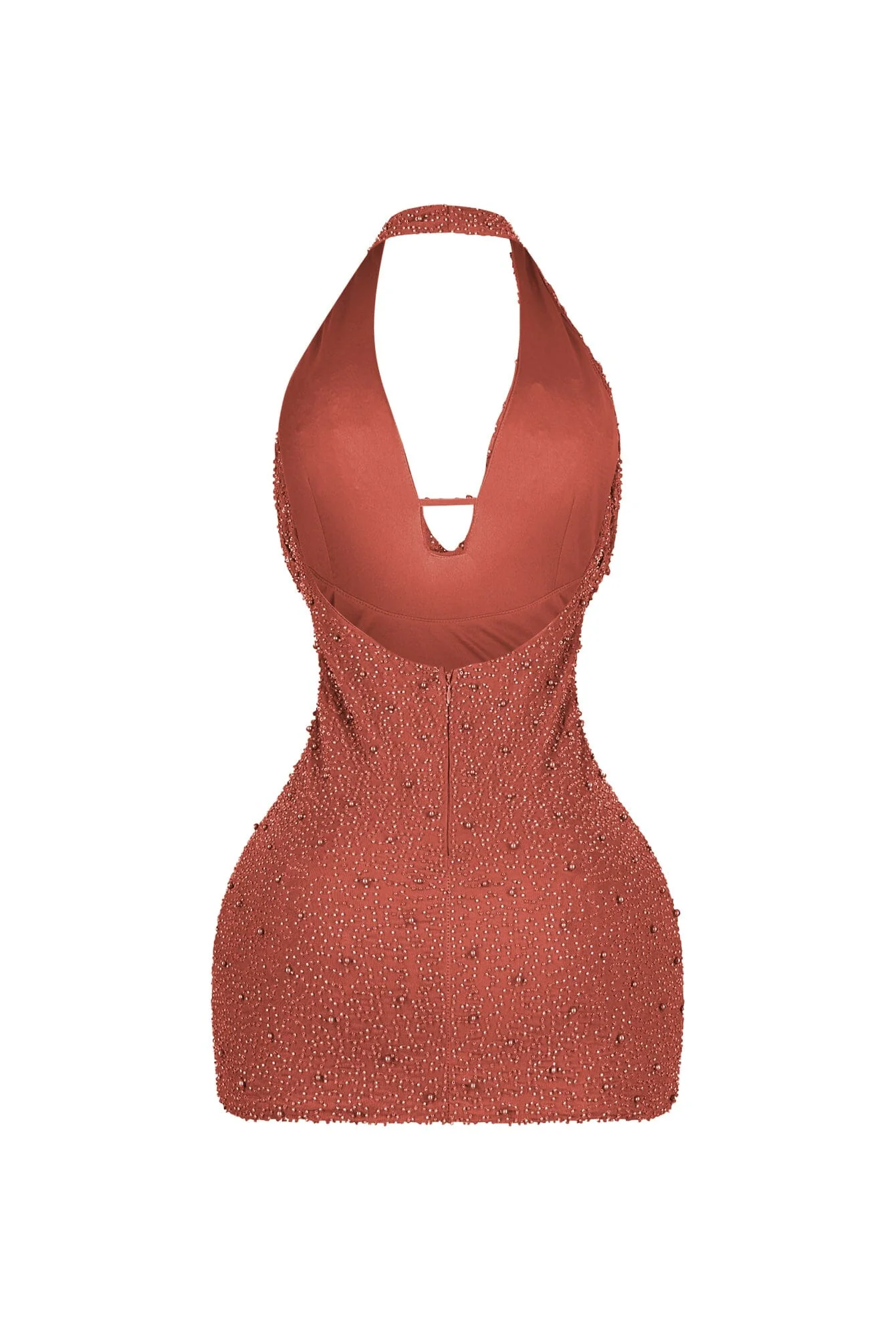 Adelaide Mesh Pearl Mini Dress - Image 24