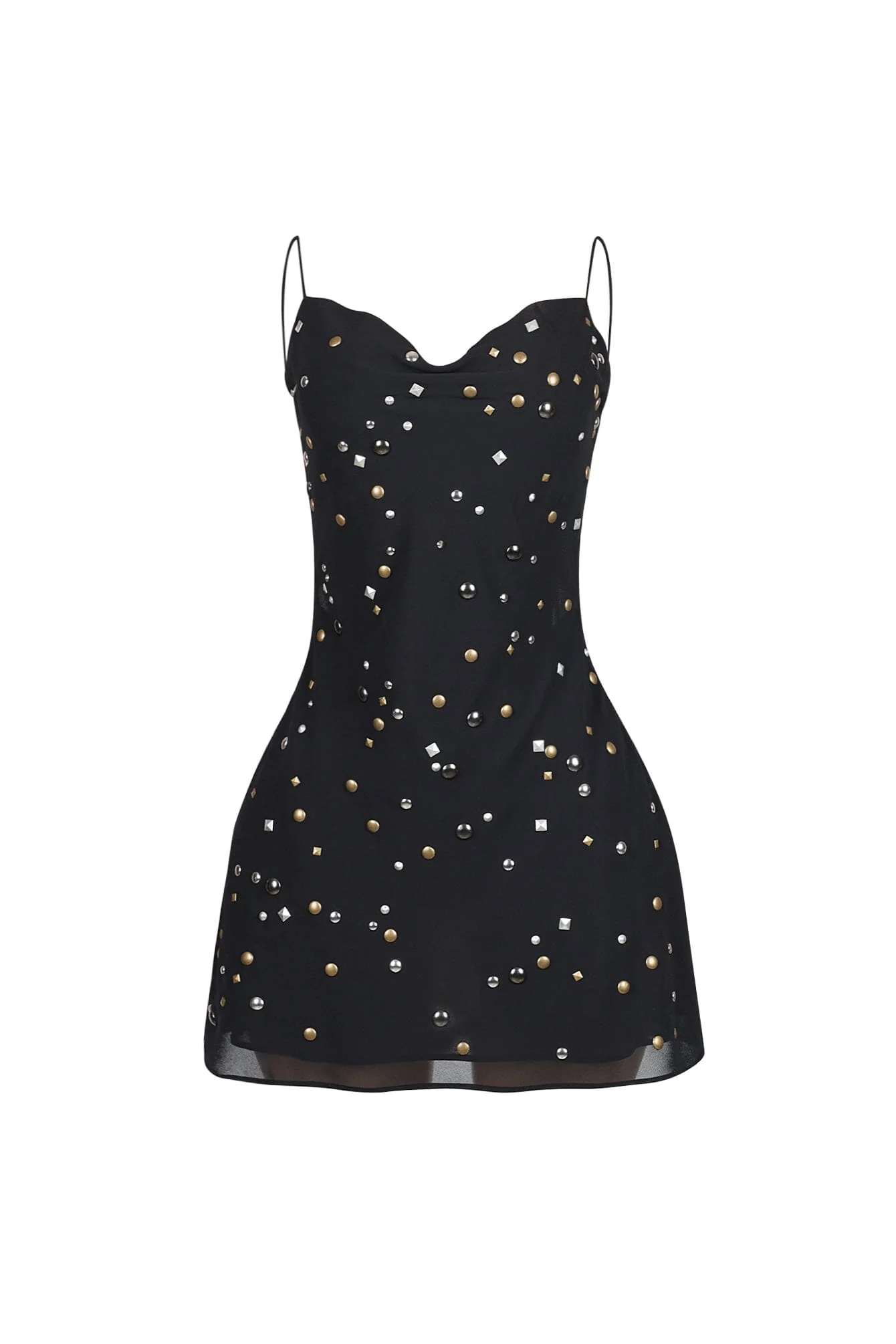 Aeris Studded Backless Mini Dress - Image 3
