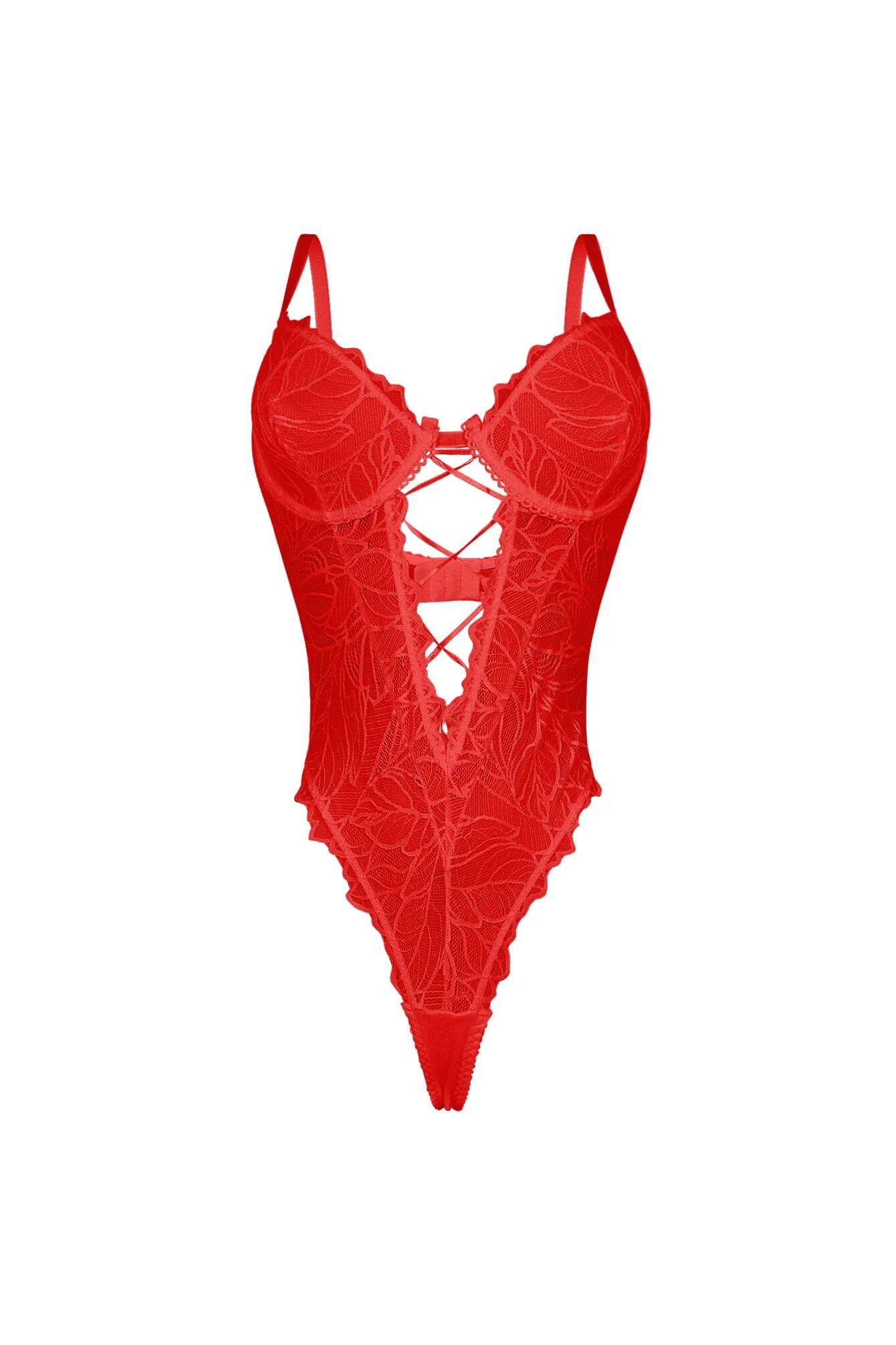Ainsley Lace Wired Tank Bodysuit - Image 8