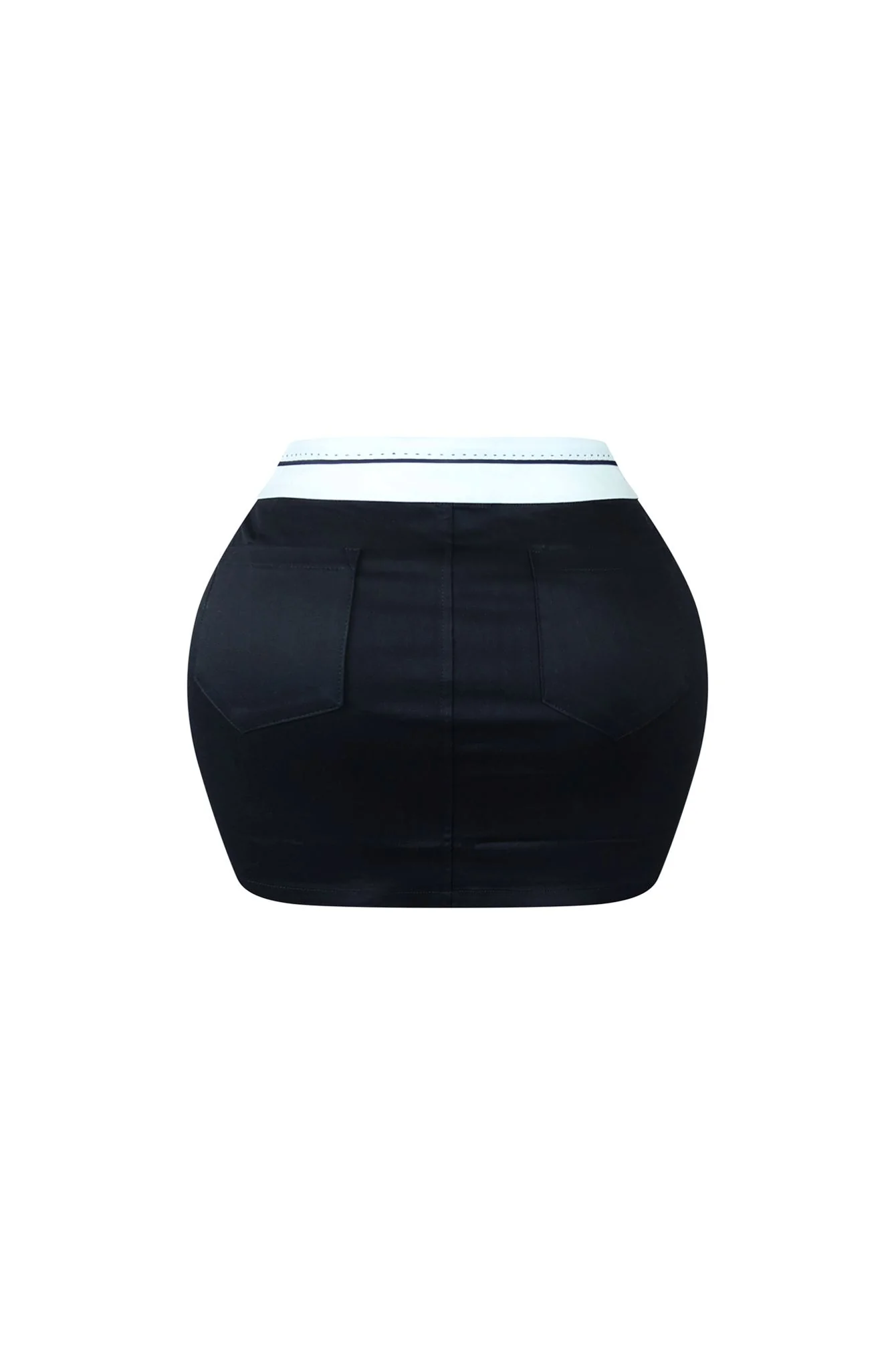 Akira Fold Over Cargo Utility Skirt - Image 5
