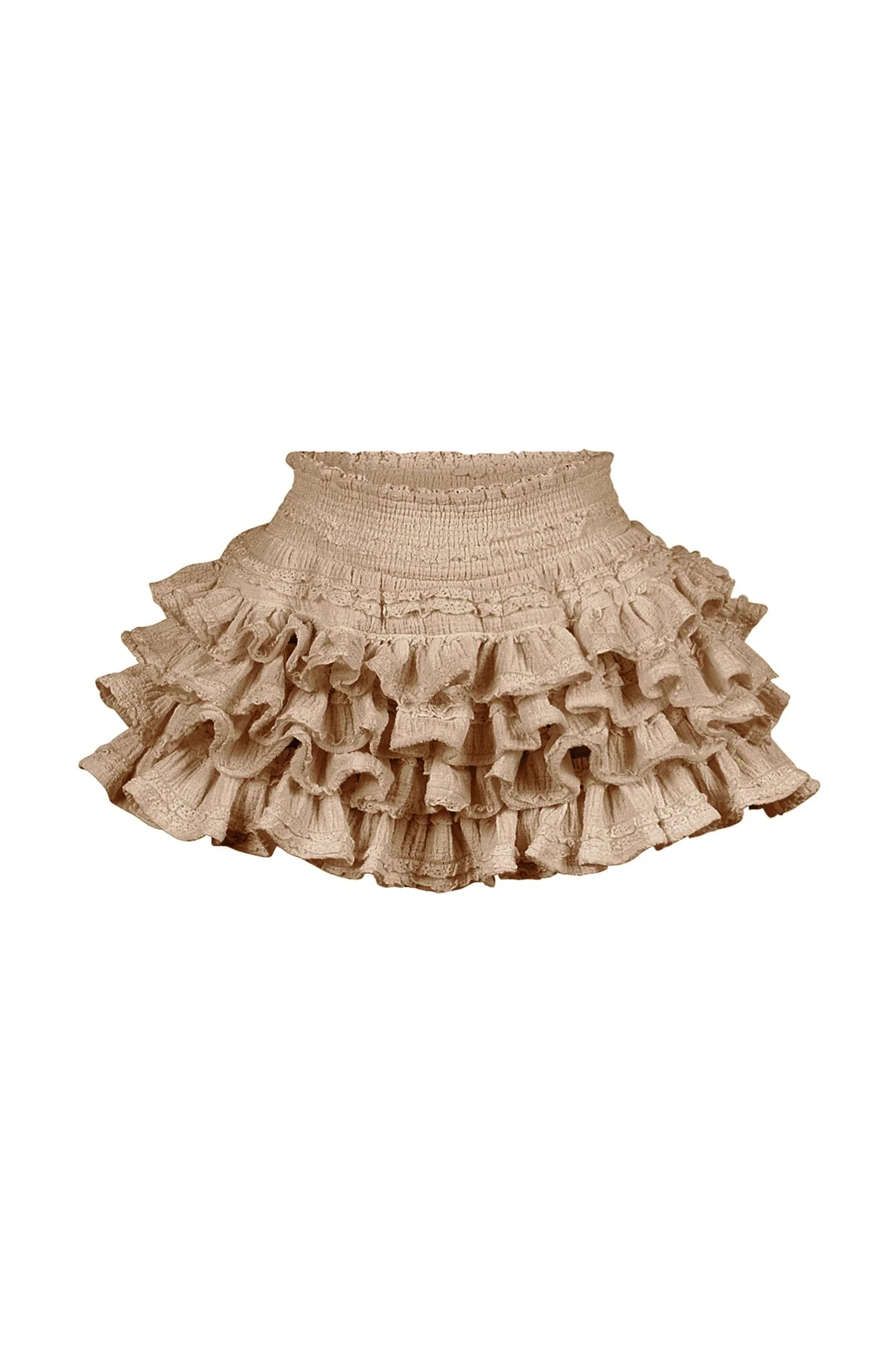Alise Knit Ruffle Textured Mini Skort - Image 4