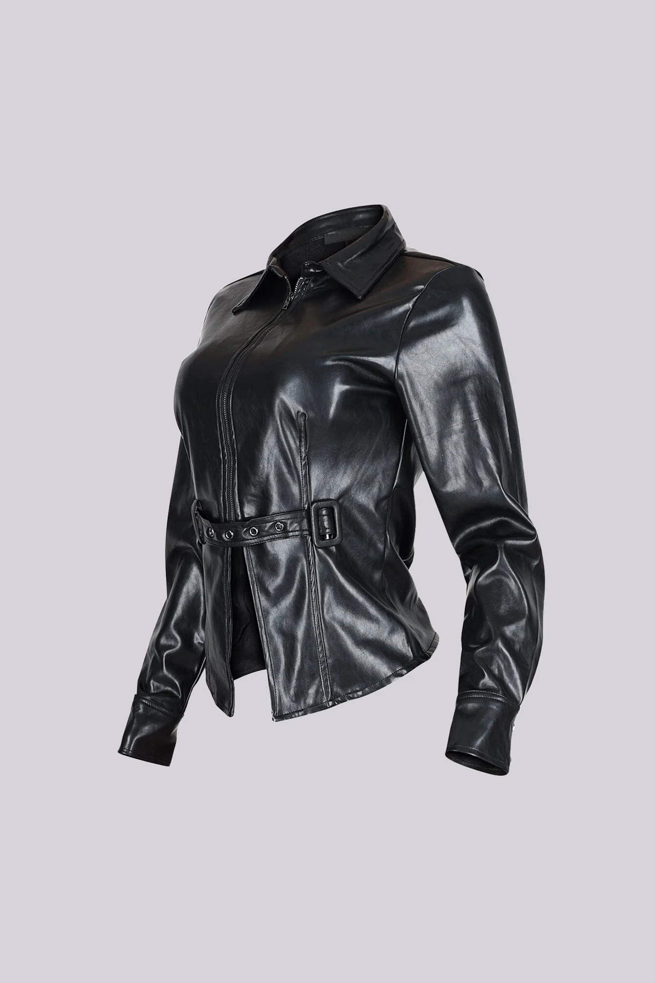Alleyway Faux Leather Jacket - Image 5