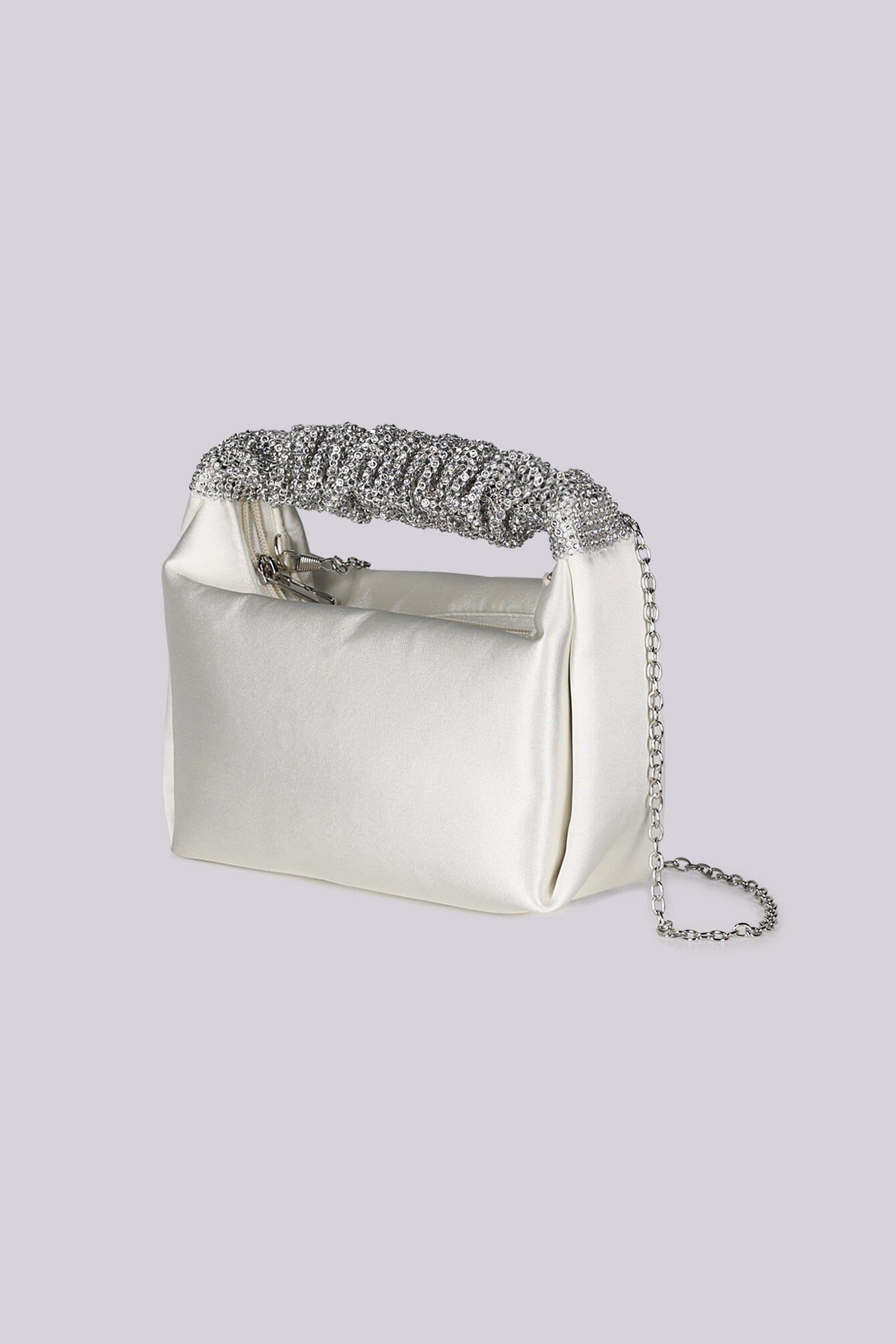 Amaris Nightfall Satin Clutch - Image 3