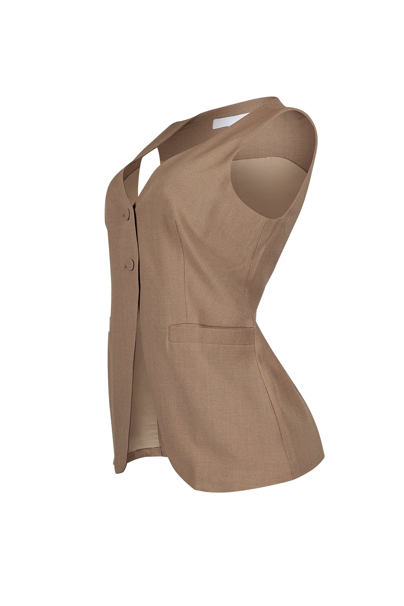 Amilia Woven Tailored Vest Top - Image 7