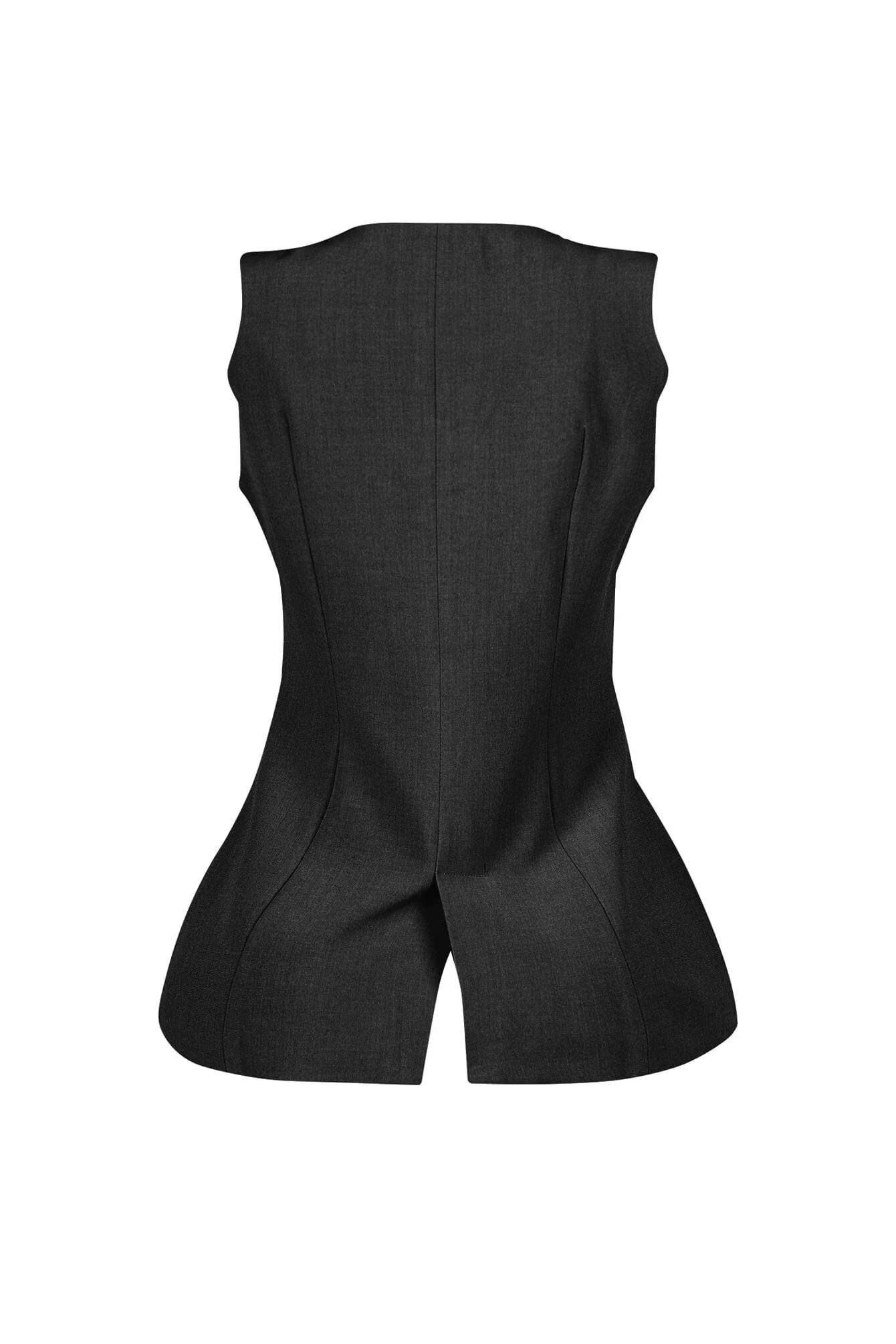 Amilia Woven Tailored Vest Top - Image 8
