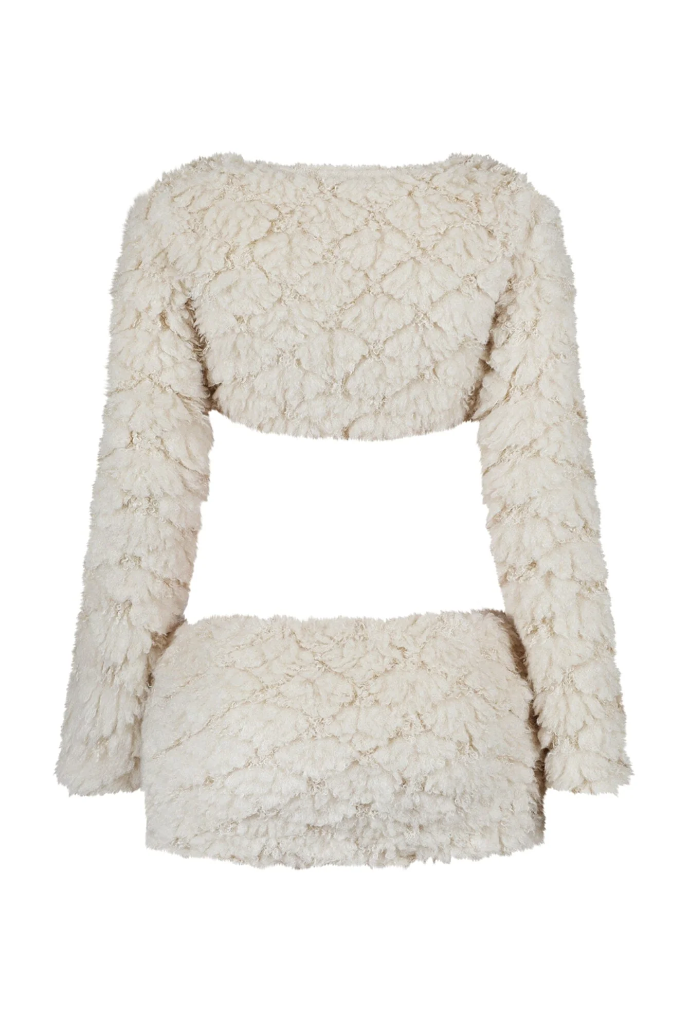 Anabella Faux Fur Cardigan & Skirt SET - Image 8