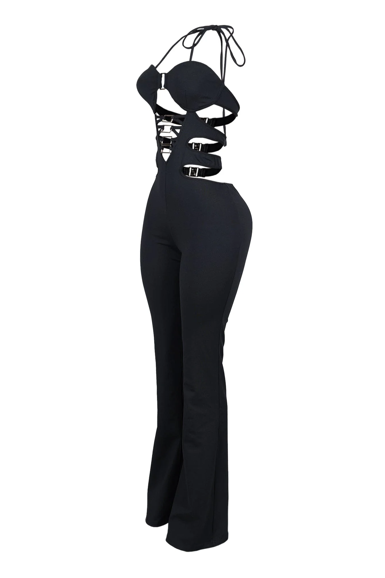 Analise Cutout Halter Jumpsuit - Image 4