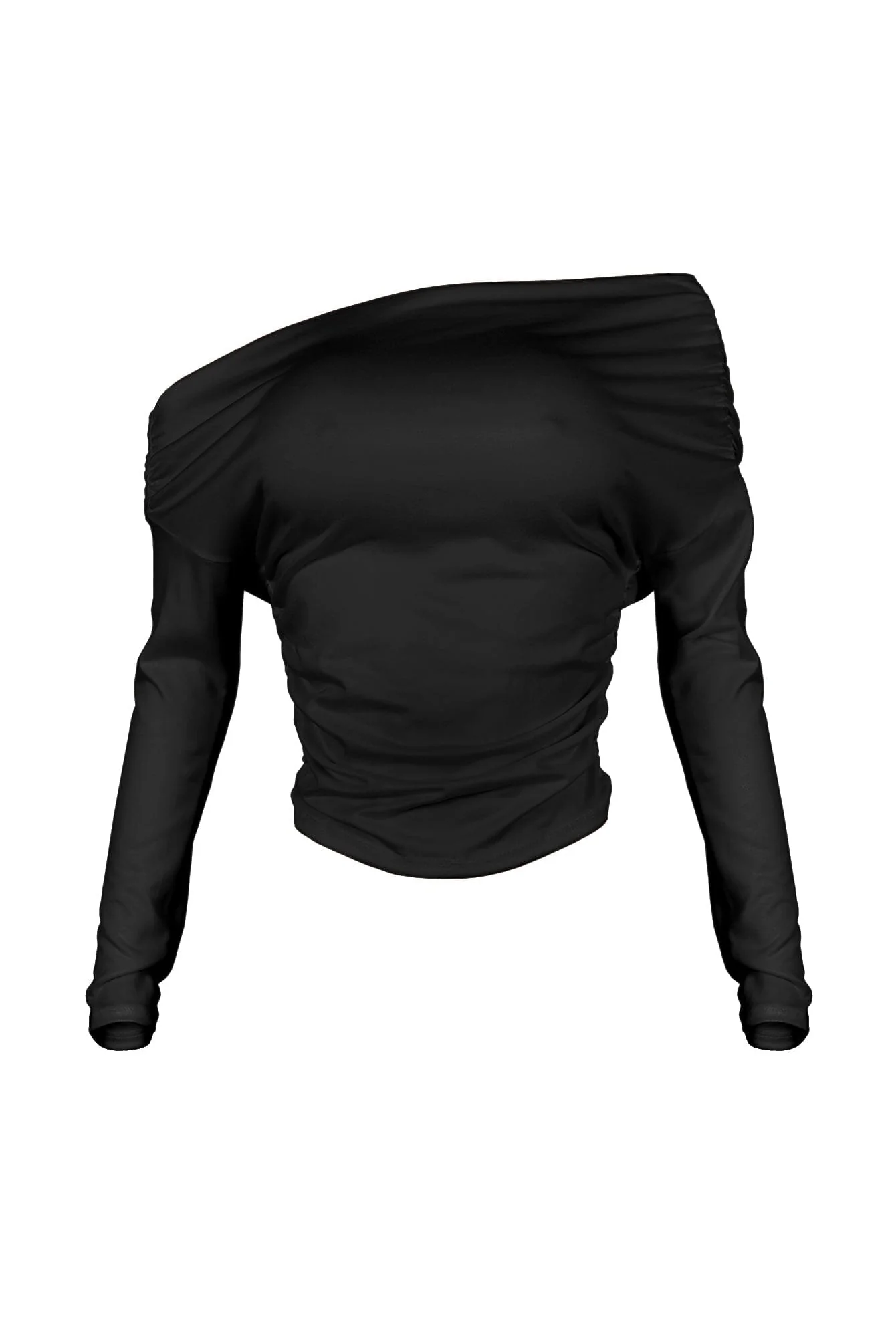 Angelina Off Shoulder Ruched Top - Image 6