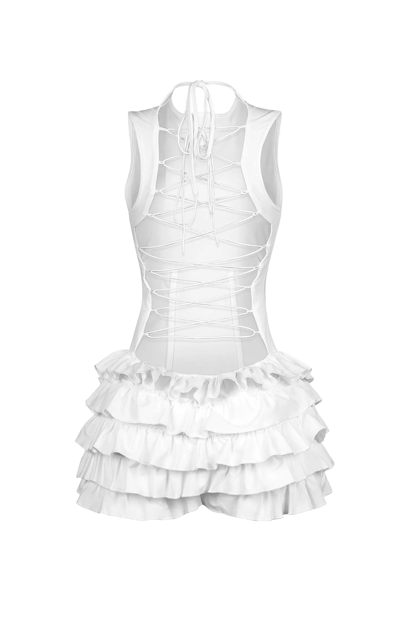 Annie Fairy Ruffle Mini Dress - Image 10