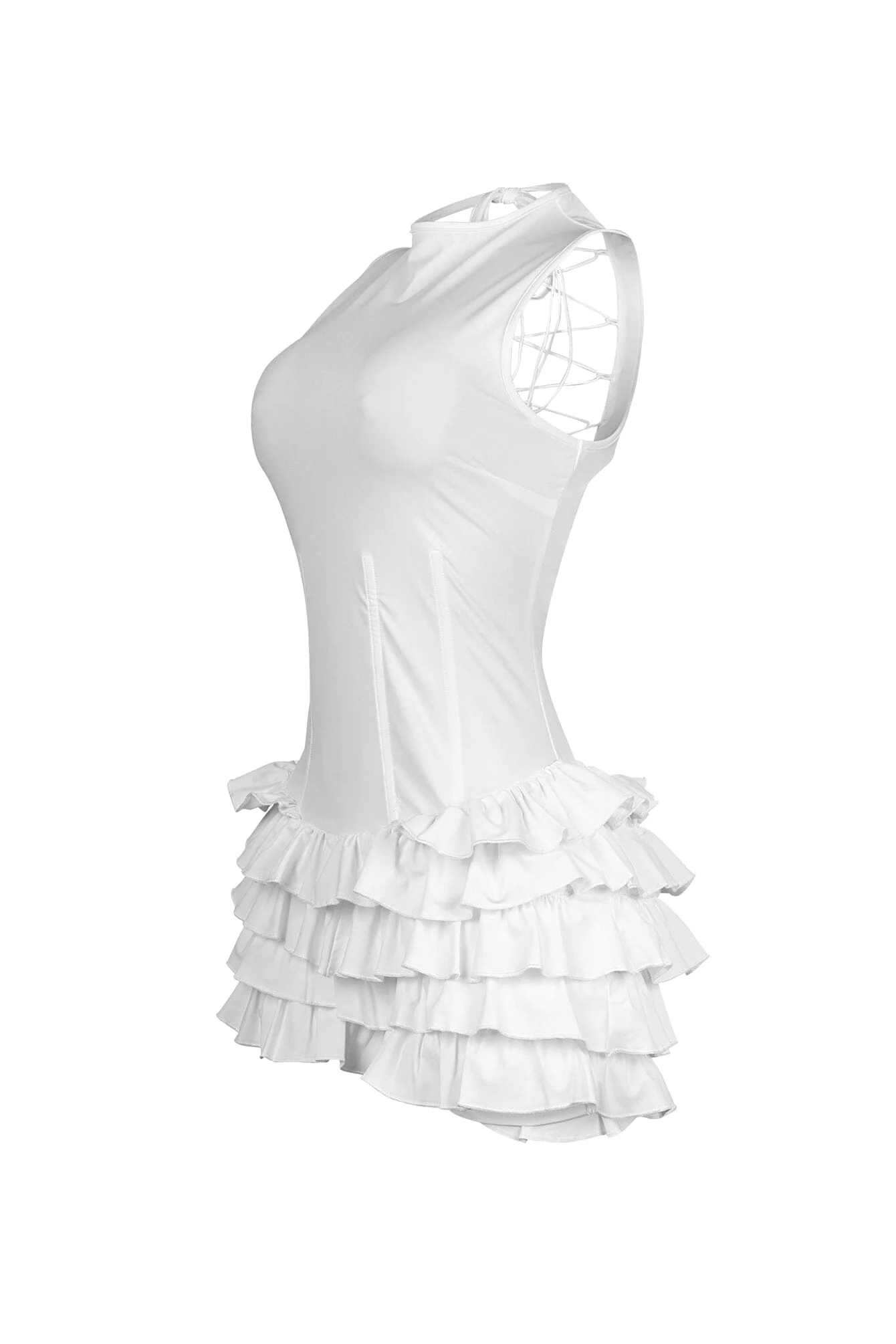 Annie Fairy Ruffle Mini Dress - Image 8
