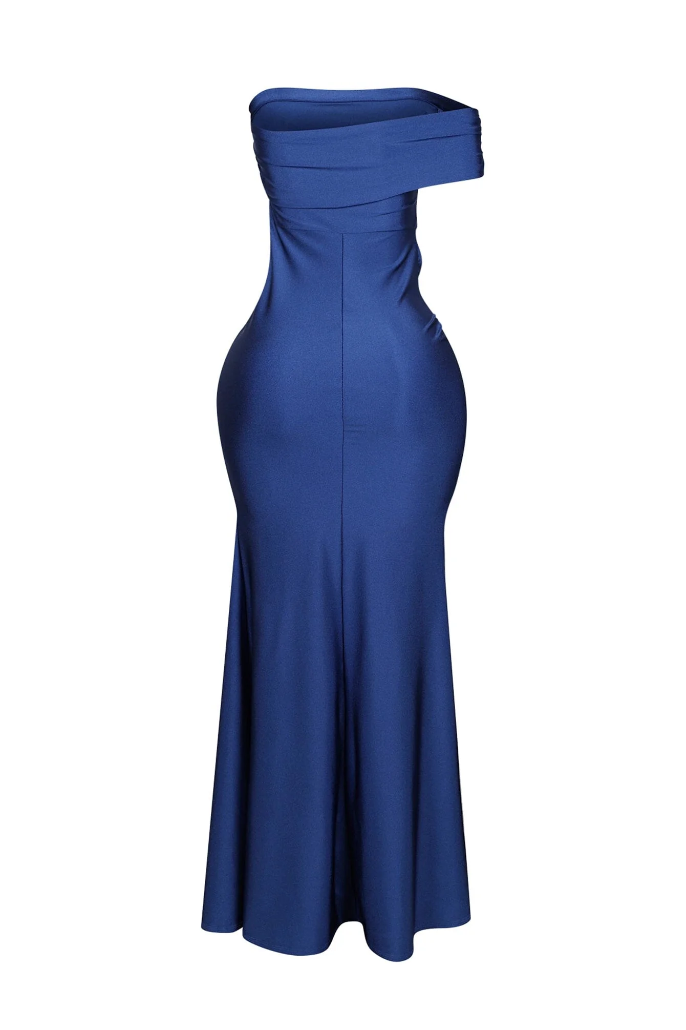 Apollo Nylon Off Shoulder Slit Maxi Dress - Image 5