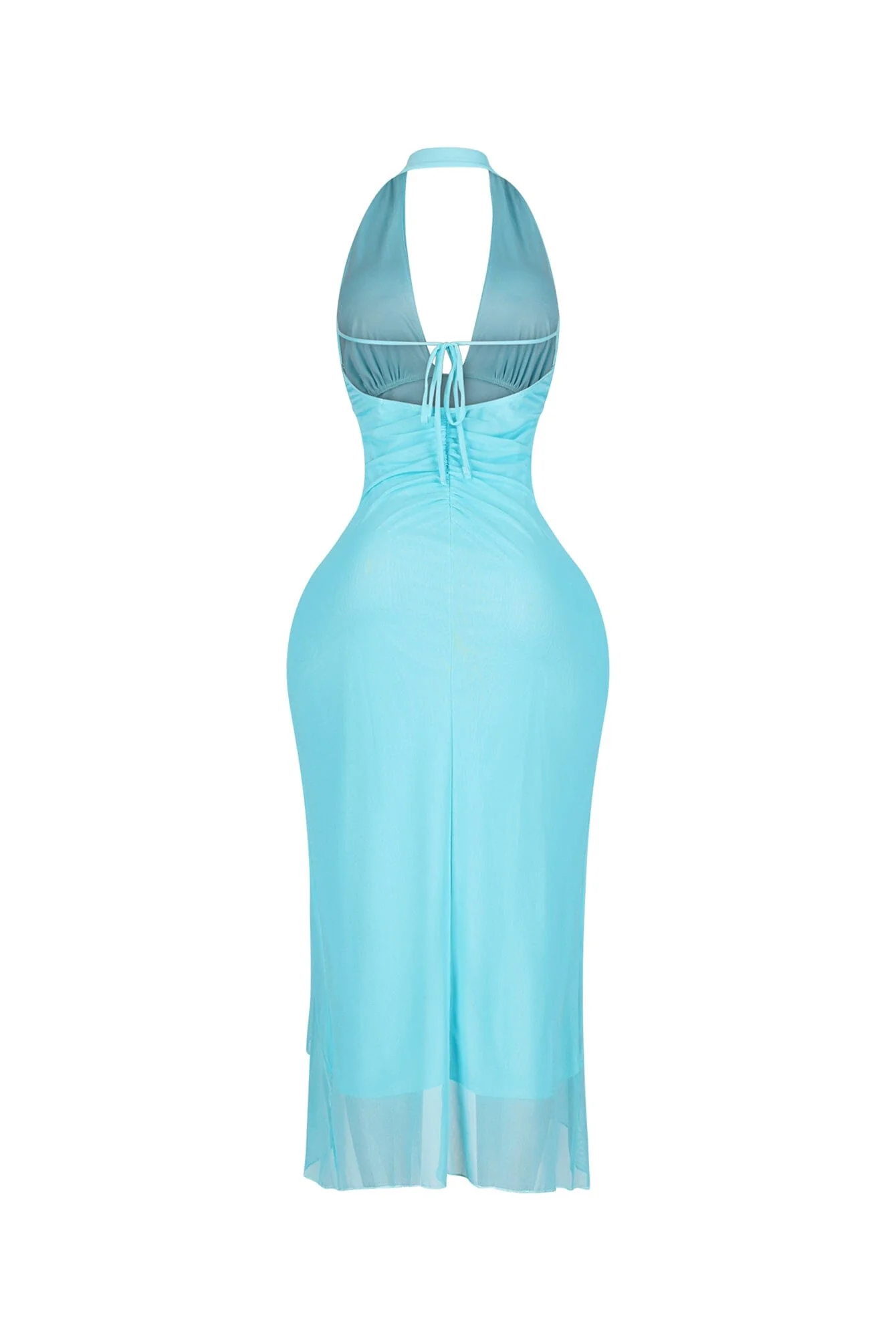 Aquaria Veil Ruffle Maxi Dress - Image 5