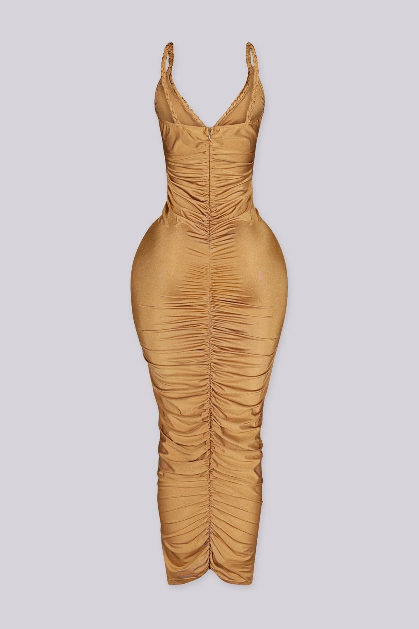 Aurora Gold Chain Midi Dress - Image 10