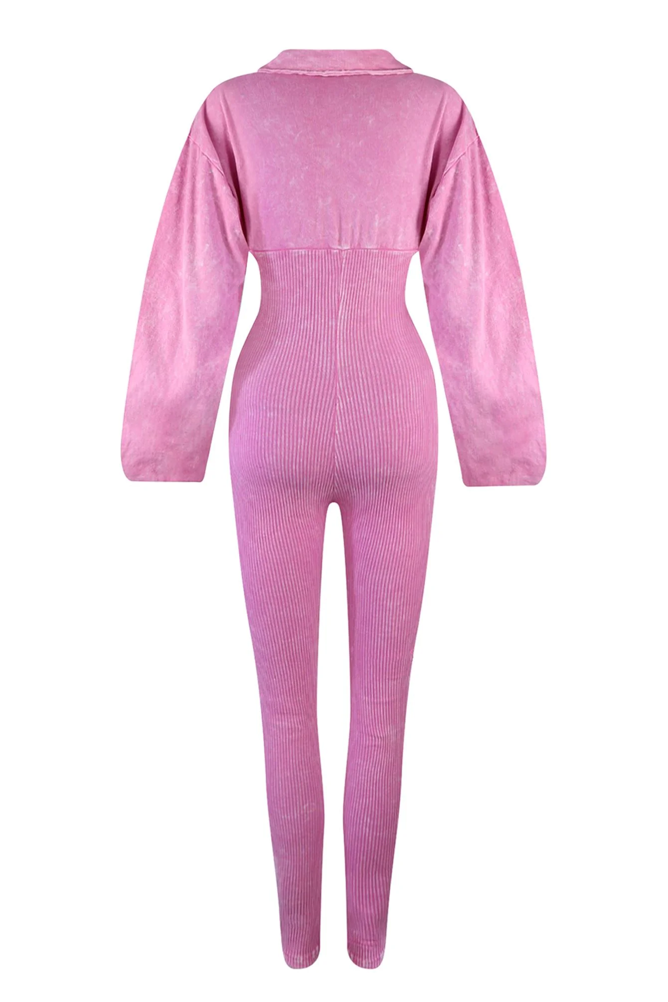 Baddie Mineral Washed Corset Jumpsuit - Image 13