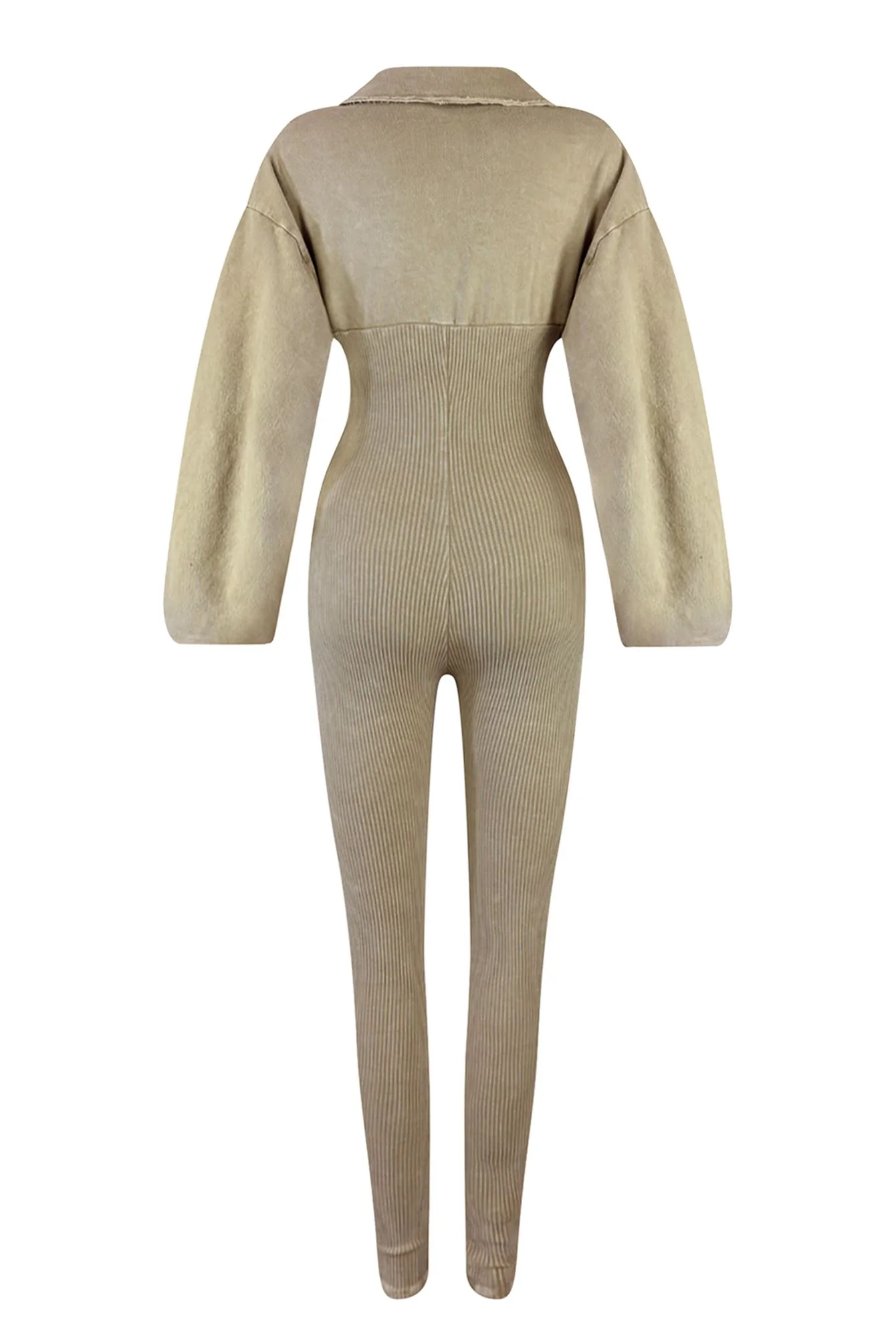 Baddie Mineral Washed Corset Jumpsuit - Image 14