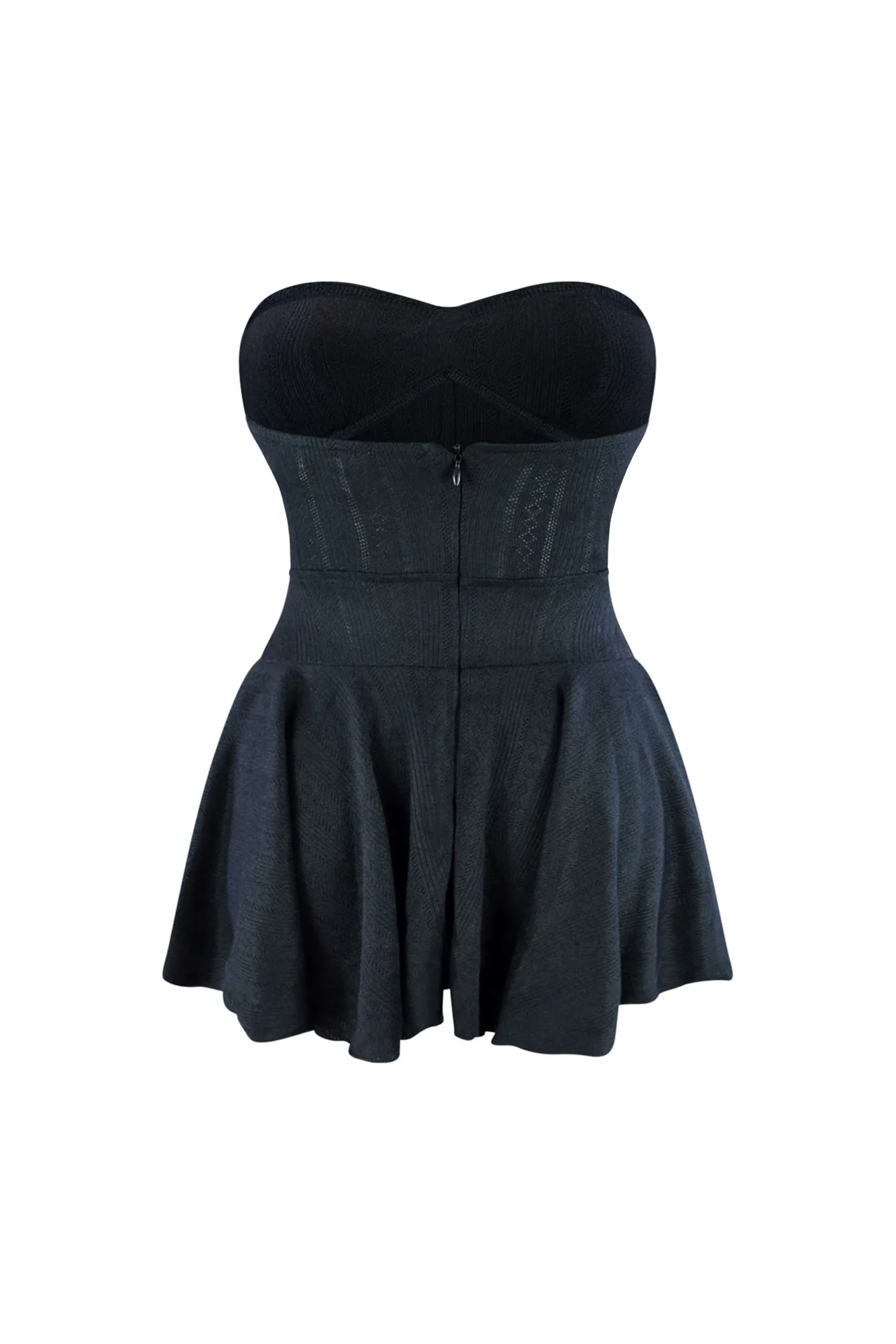 Balletcore Flare Tube Corset Mini Dress - Image 11