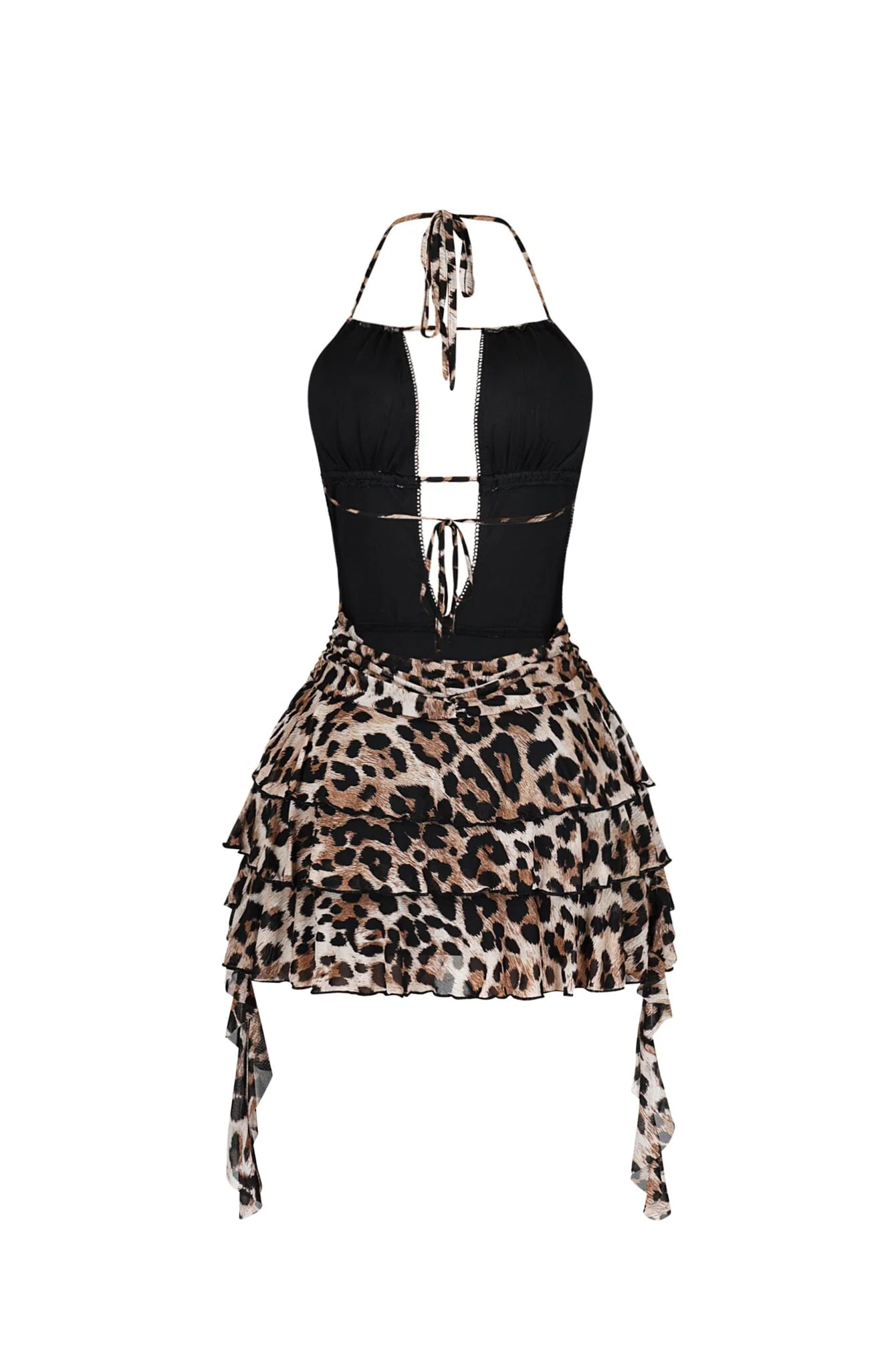 Bambi Pounce Halter Mini Dress - Image 5