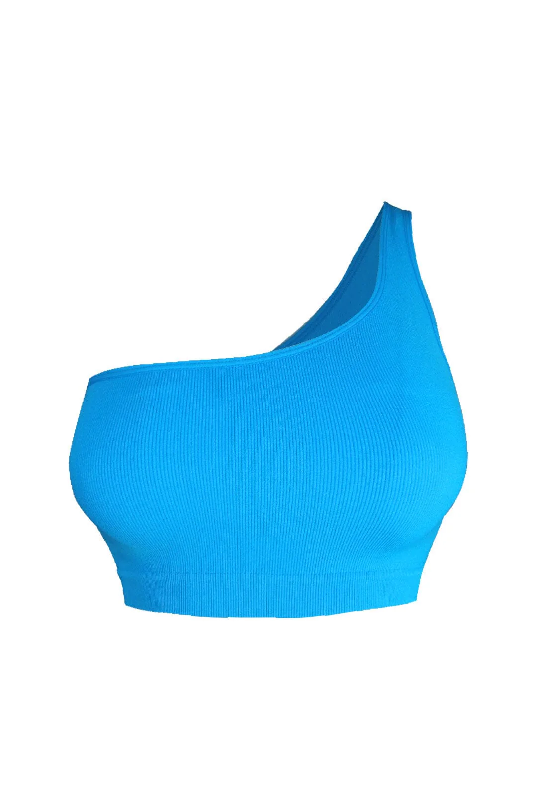Feel Free Basic One Shoulder Crop Top - Image 6