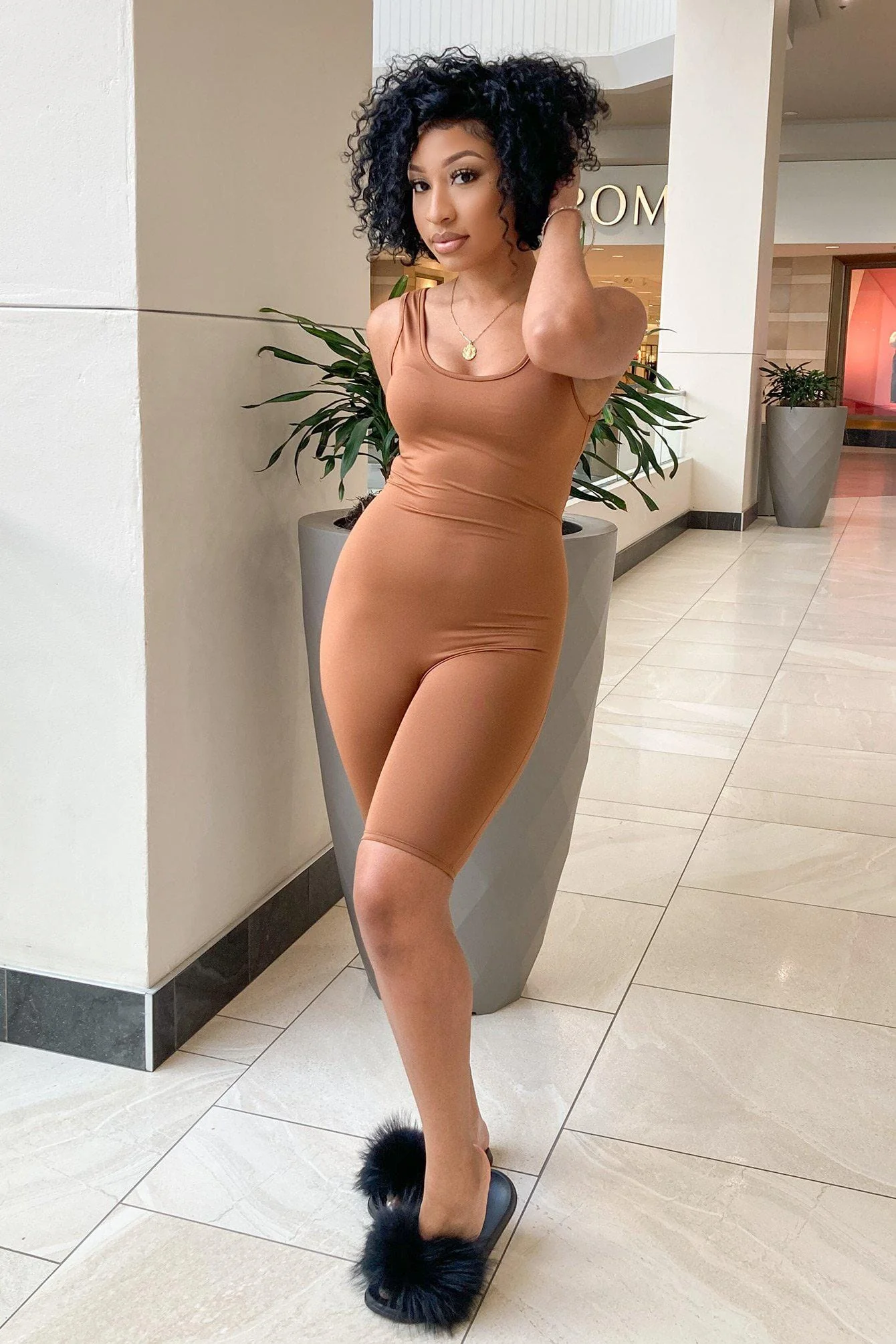 Before You Go Tank Biker Romper - Image 6