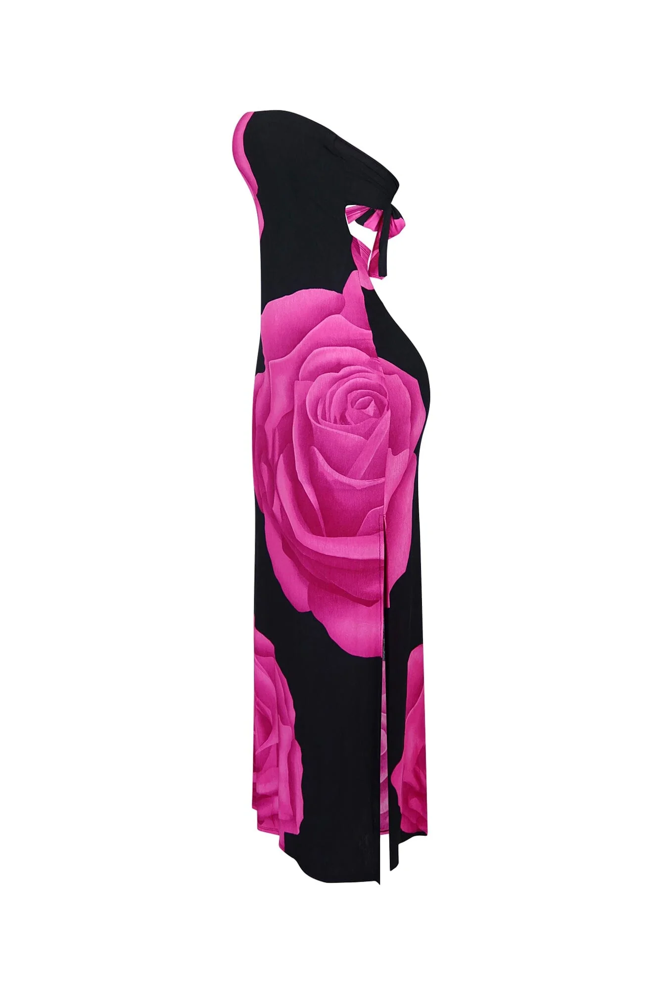 Bet U Wanna Print Strapless Maxi Dress - Image 4