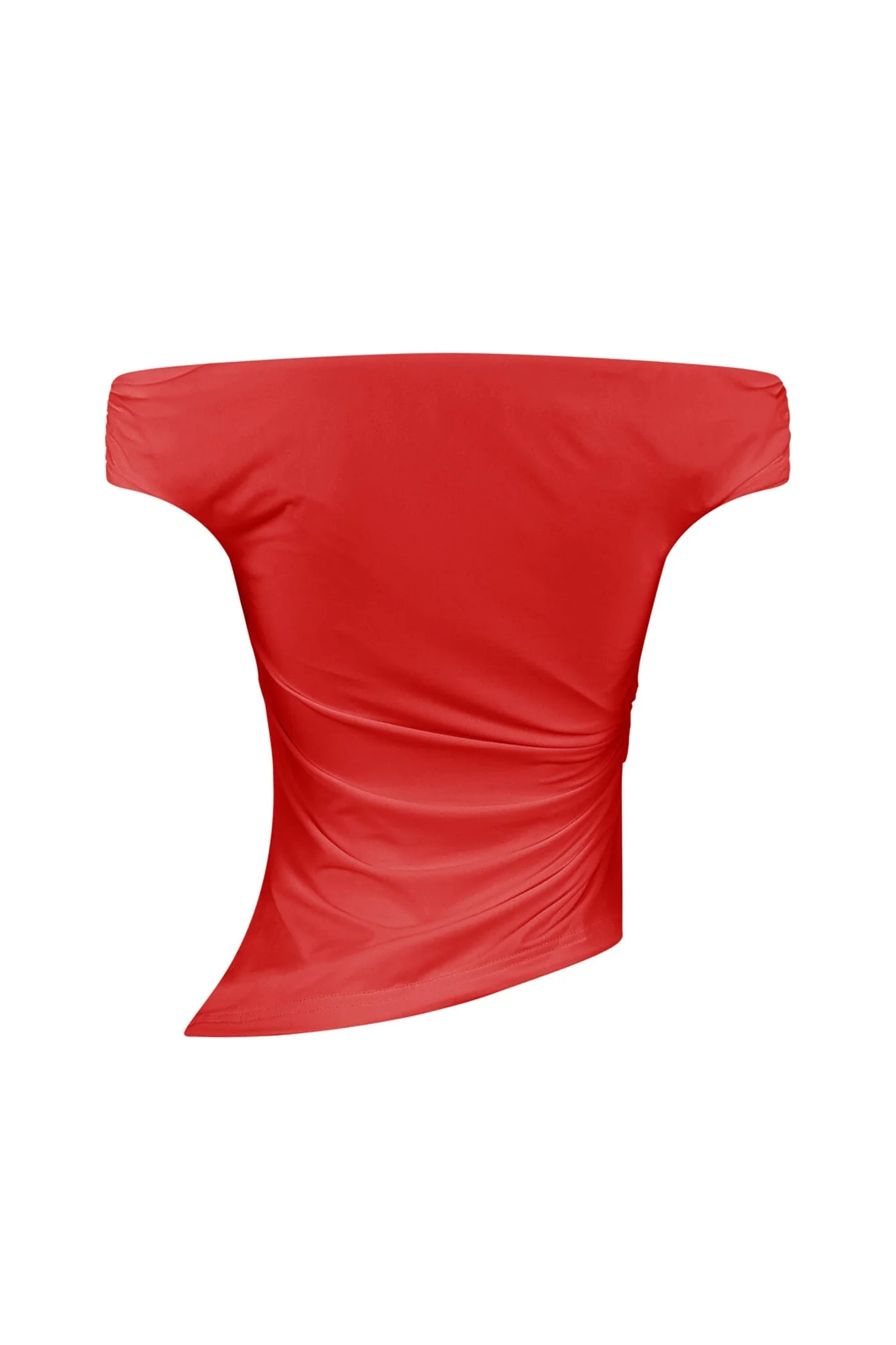 Better Off Shoulder Metal Trim Top - Image 9