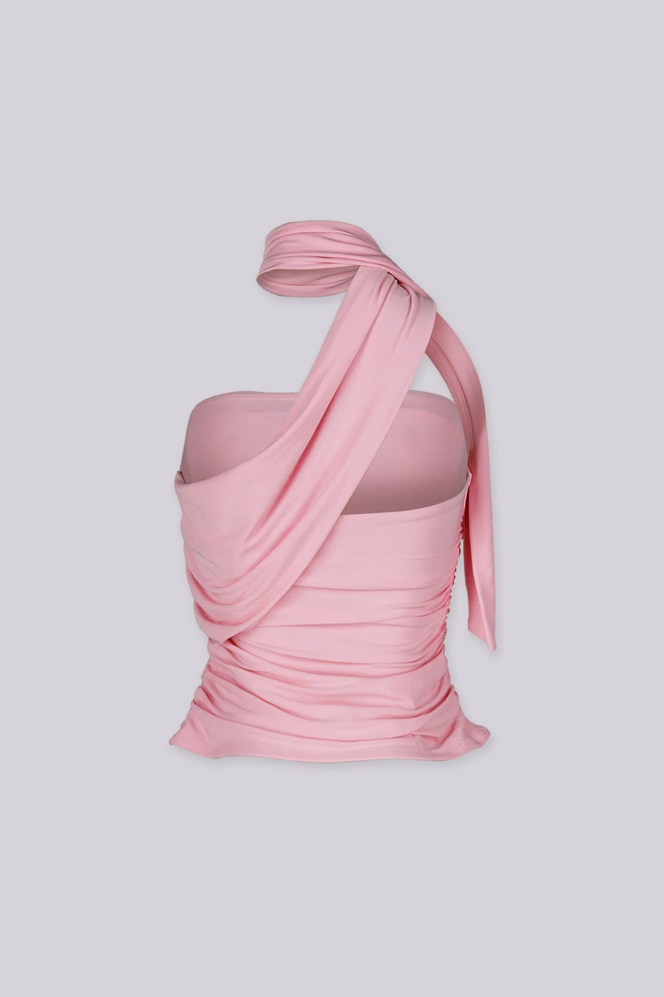 Bibi Ruched Scarf Crop Top - Image 7