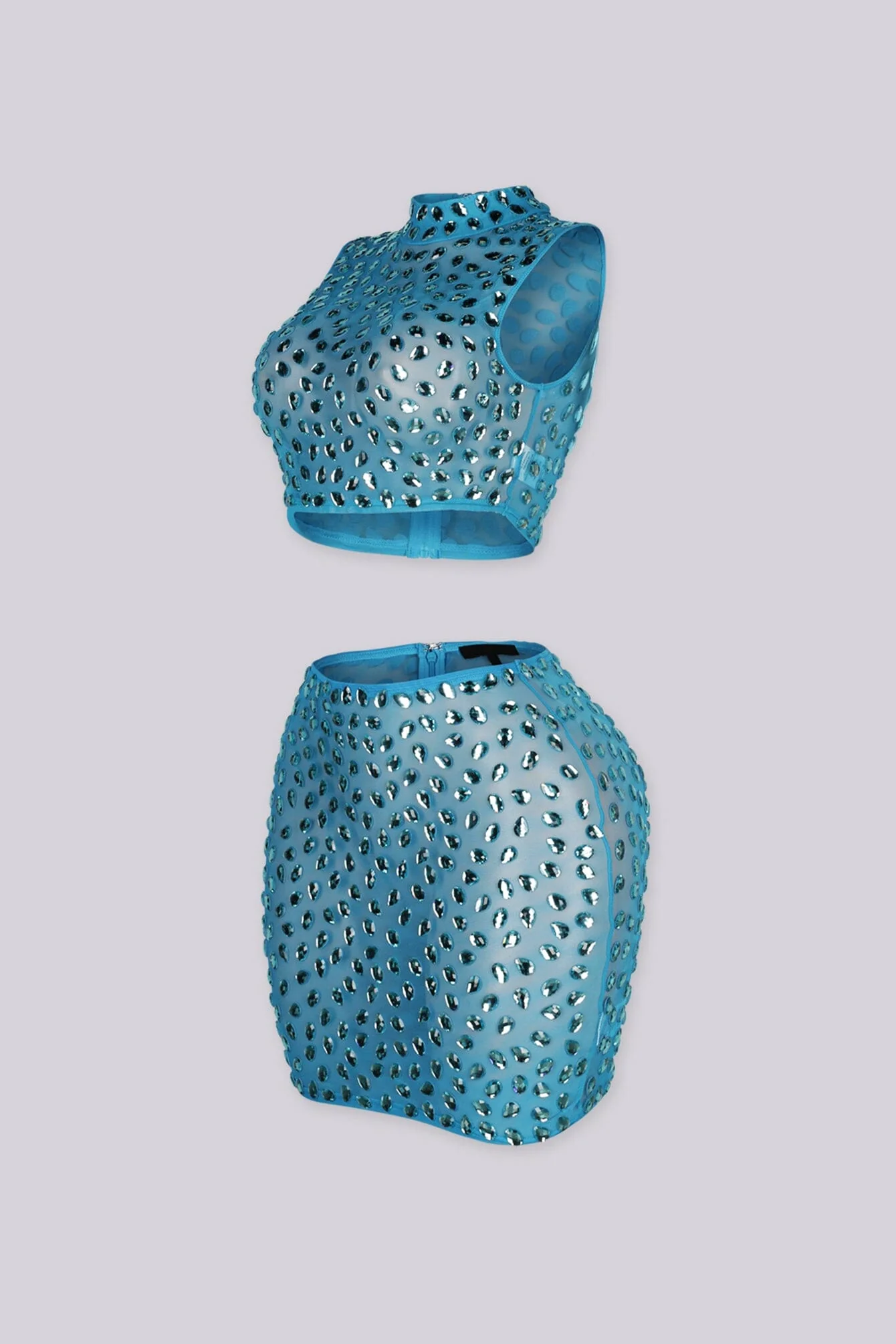 Bling Bang Rhinestone Top & Skirt SET - Image 5