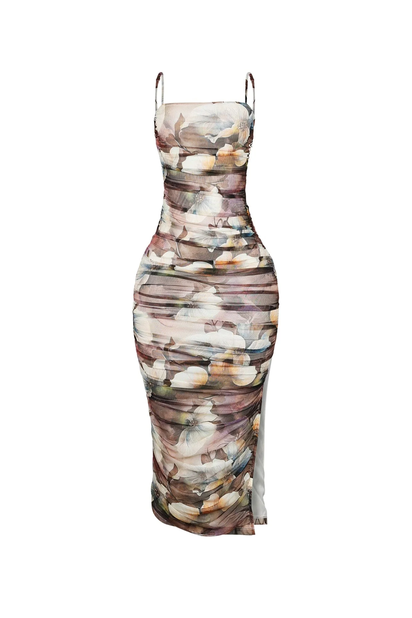 Bloomcloud Ruched Midi Dress - Image 5