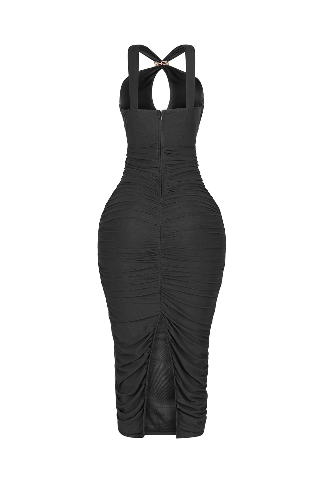 Brera Sway Ruched Midi Dress - Image 10