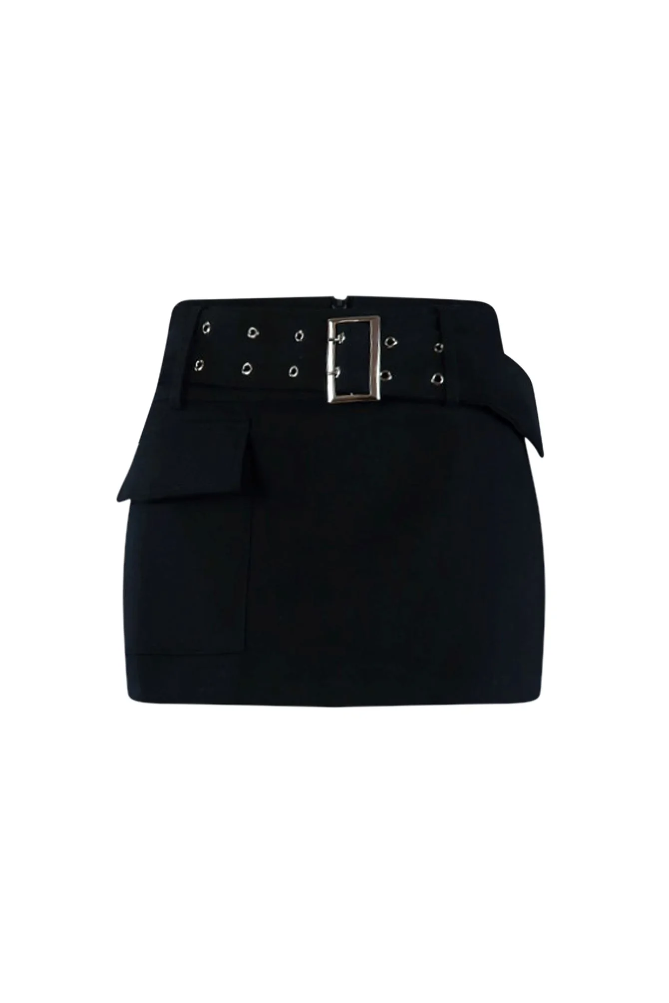 Buckled Up Cargo Mini Skirt - Image 2