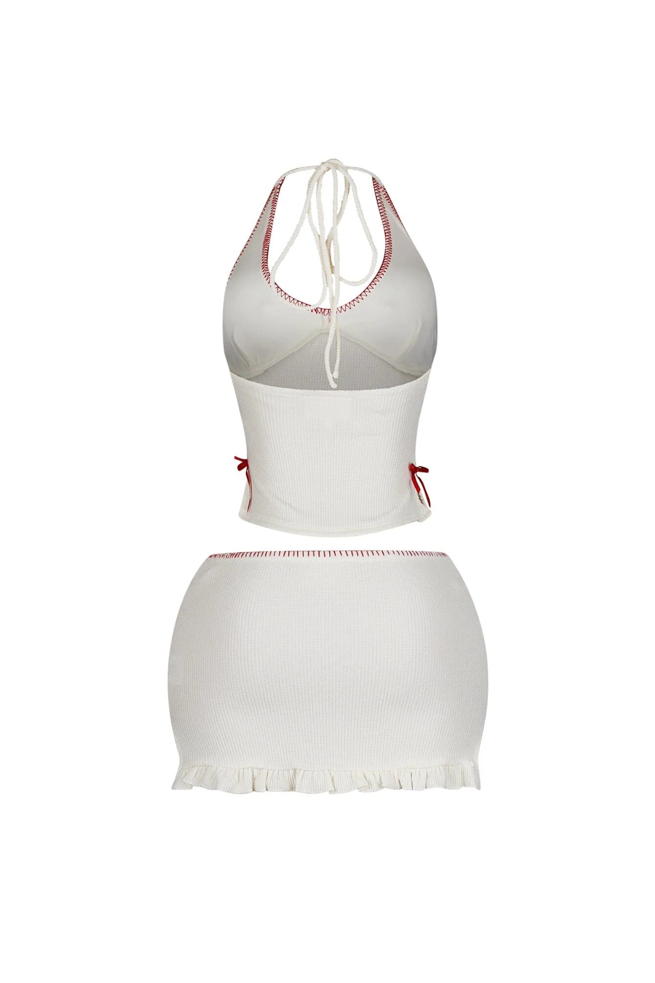 Buttercup Knit Halter Top & Skirt SET - Image 8