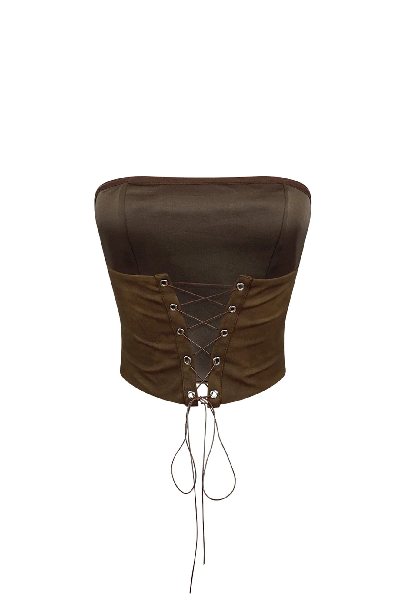 Call Me Again PU Western Corset Top - Image 8