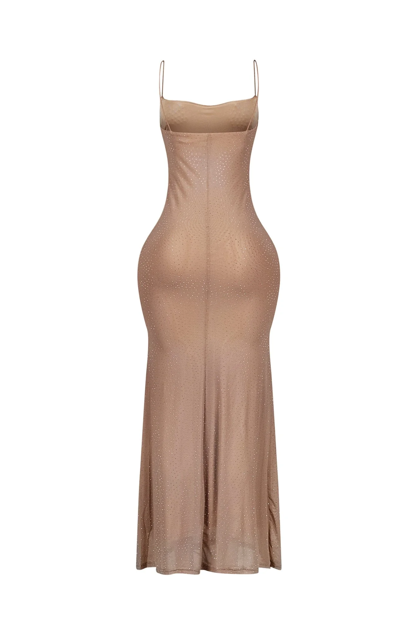 Callie Mesh Rhinestone Maxi Dress - Image 12