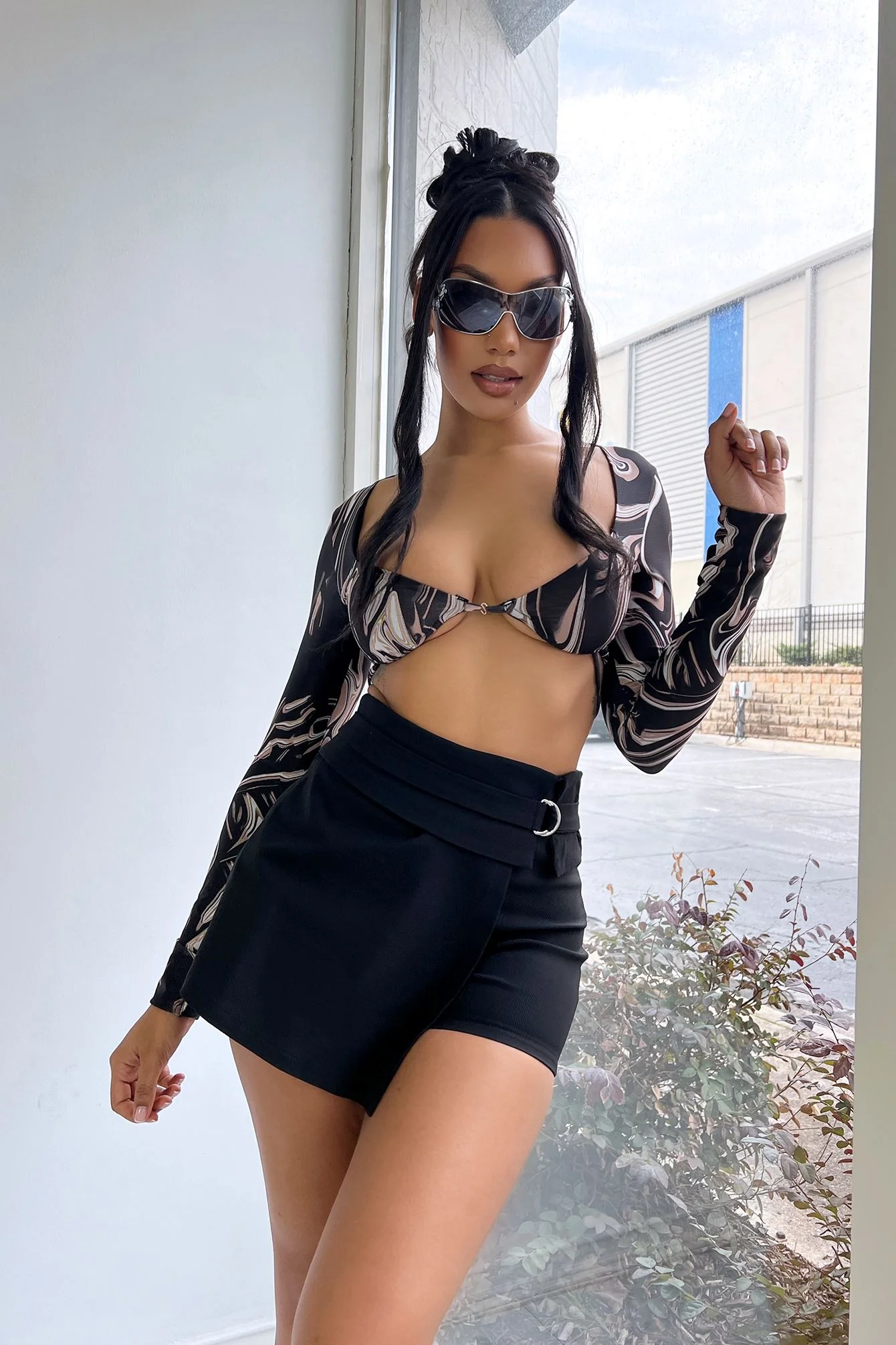 Roger Cargo Belted Skort - Image 3