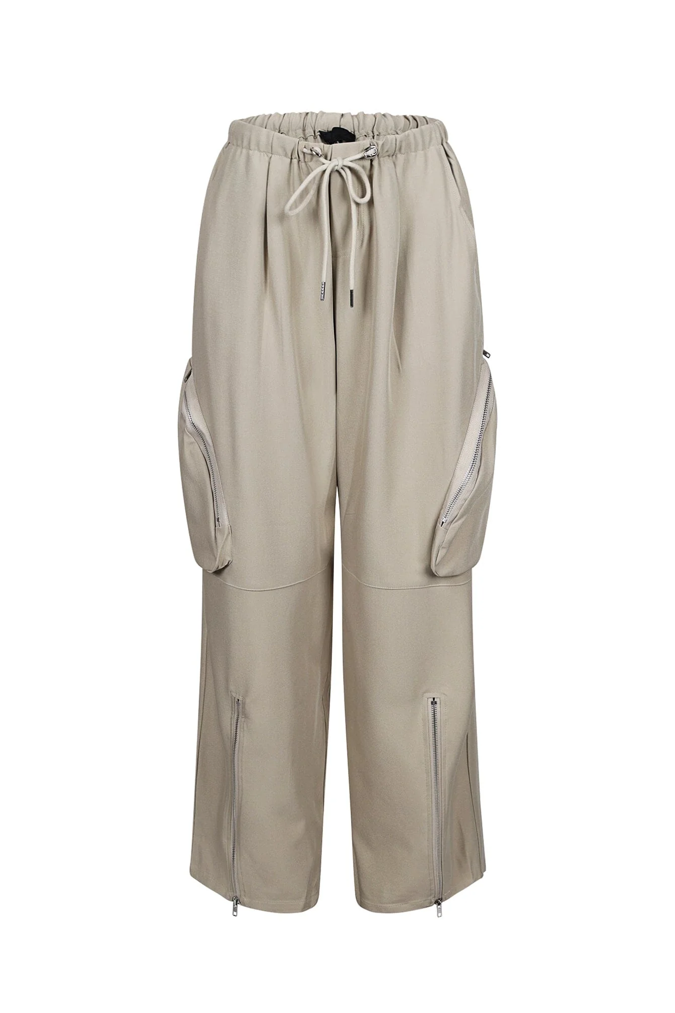 Cecelia Zip Detail Baggy Cargo Pants - Image 5