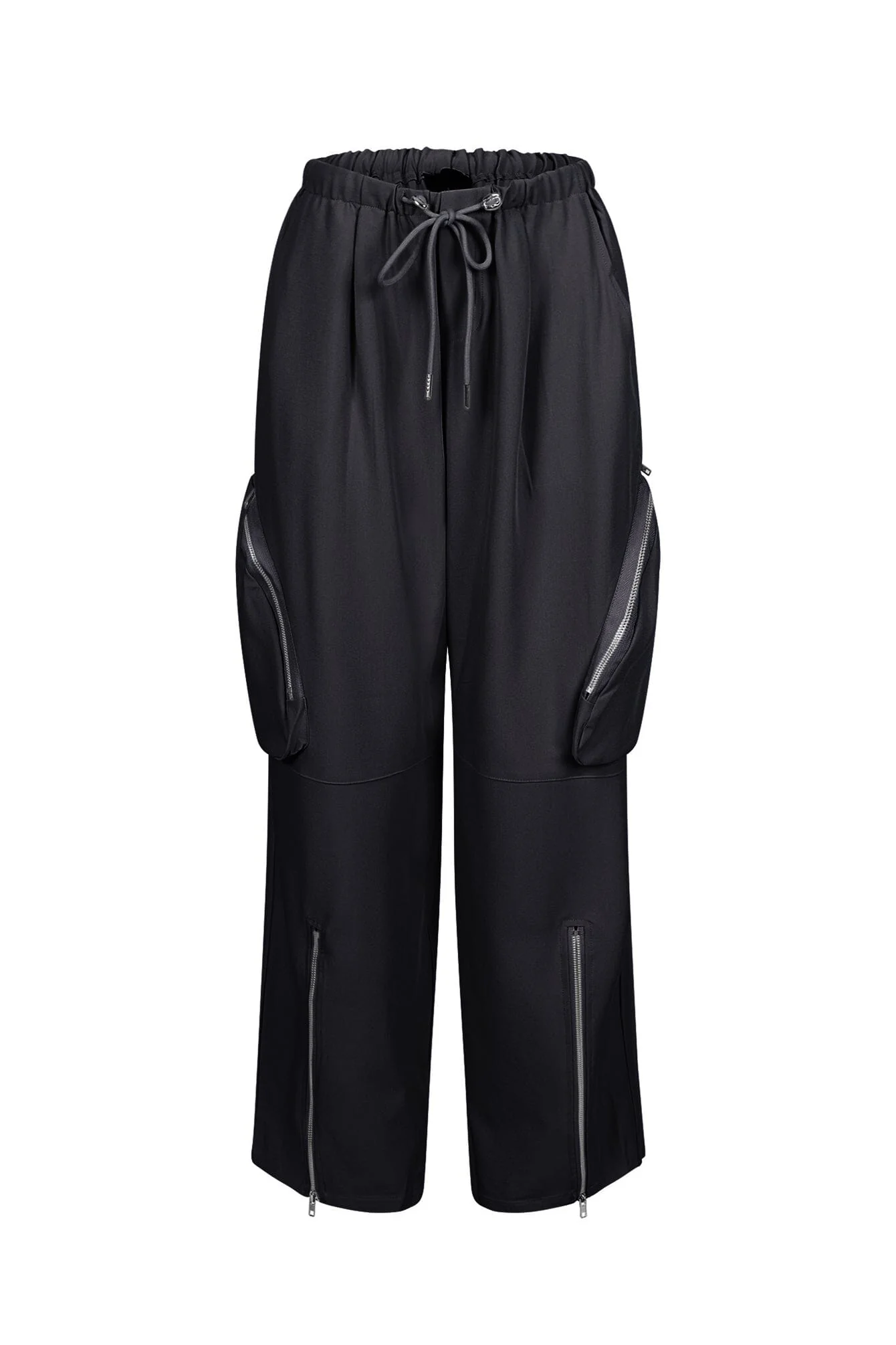 Cecelia Zip Detail Baggy Cargo Pants - Image 6