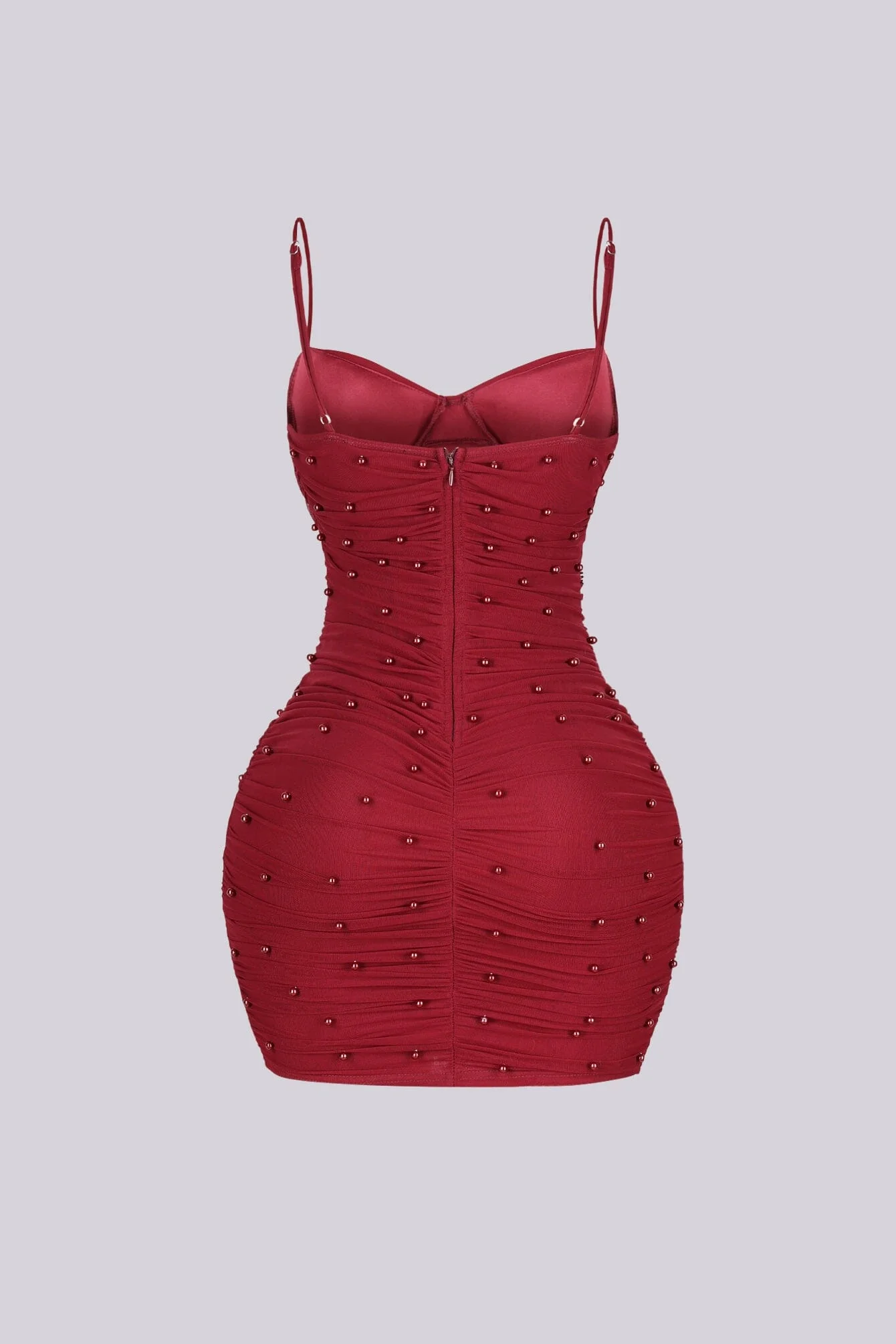 Celebrate Pearl Mesh Mini Dress - Image 19