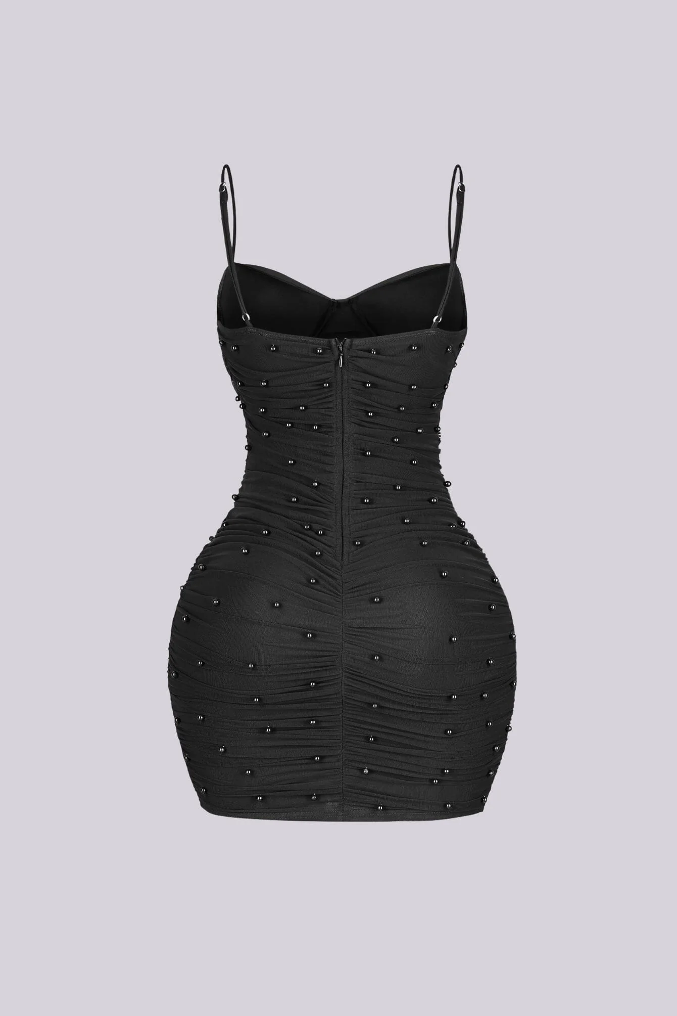 Celebrate Pearl Mesh Mini Dress - Image 20