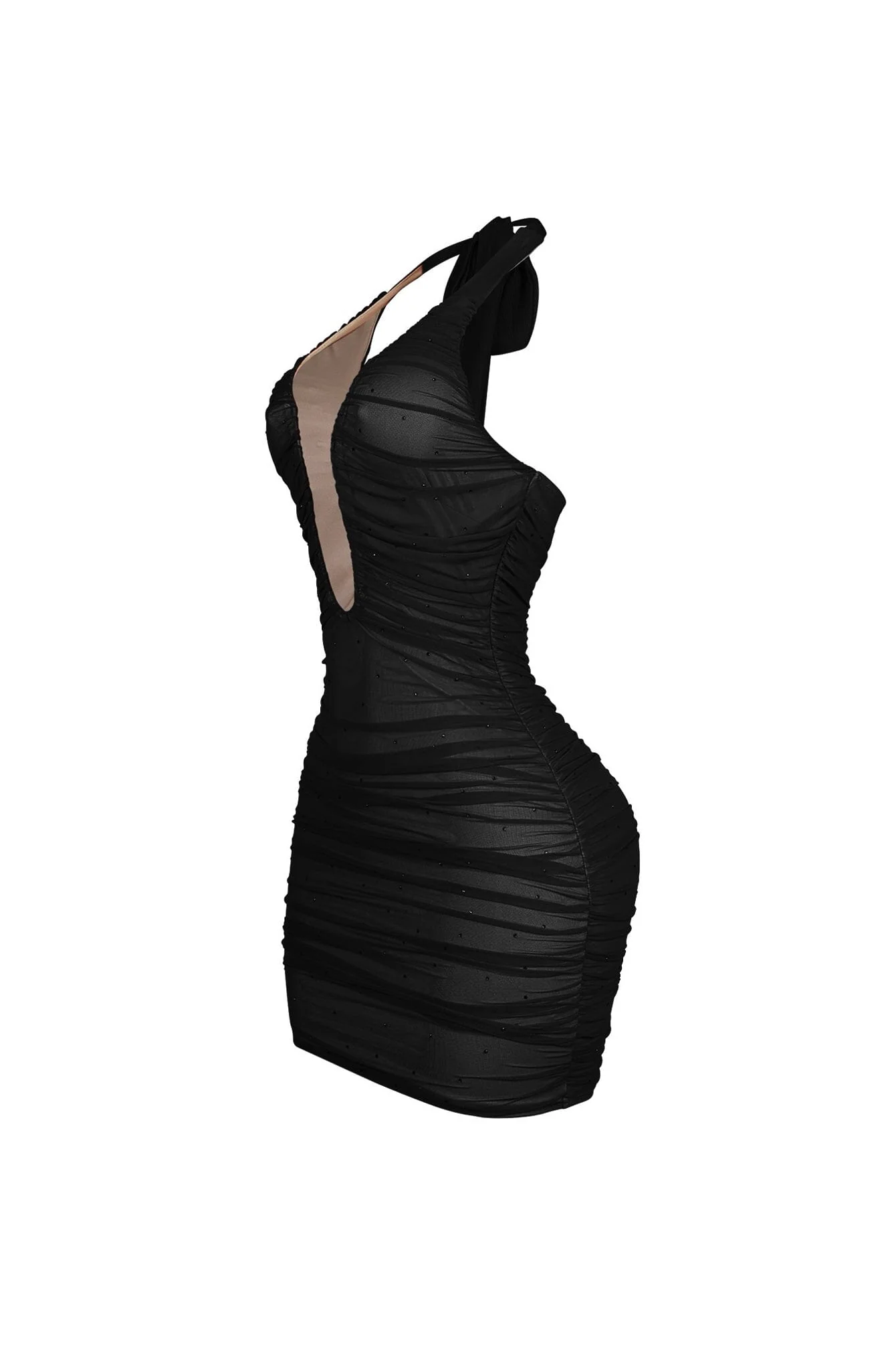 Celestia Rhinestone Bustier Mini Dress - Image 10