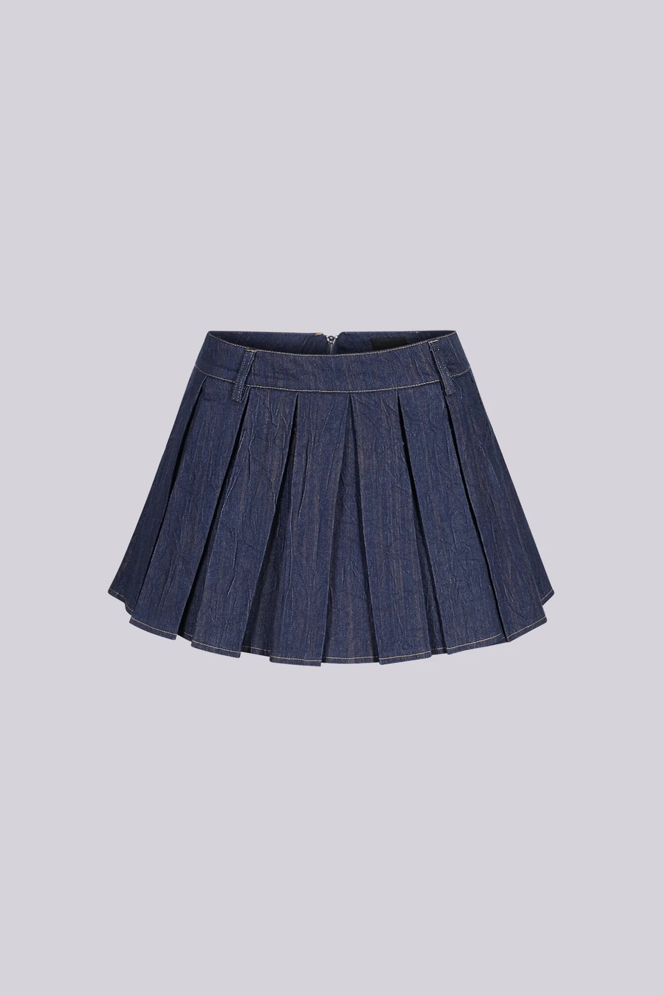 Chantal Denim Mini Skirt - Image 5