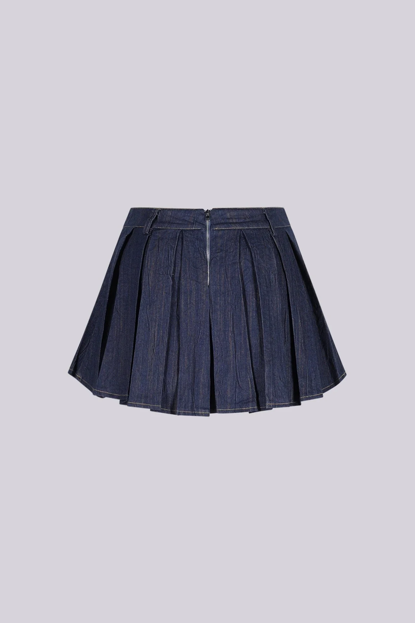 Chantal Denim Mini Skirt - Image 6