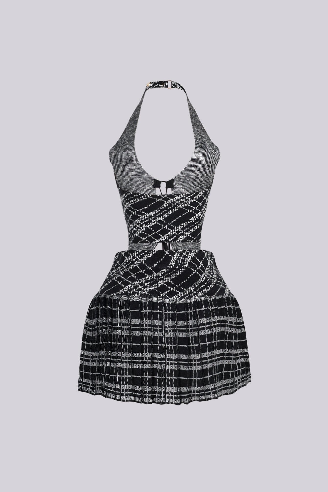 Charlotte Knit Halter Top & Mini Skirt SET - Image 7