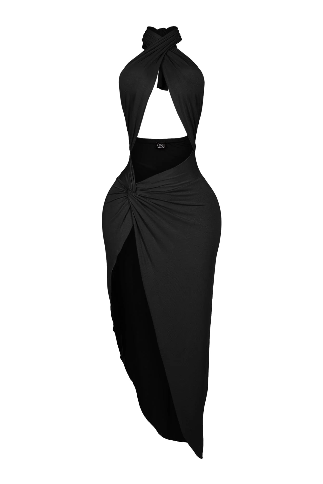 Cher Halter Slit Dress - Image 5
