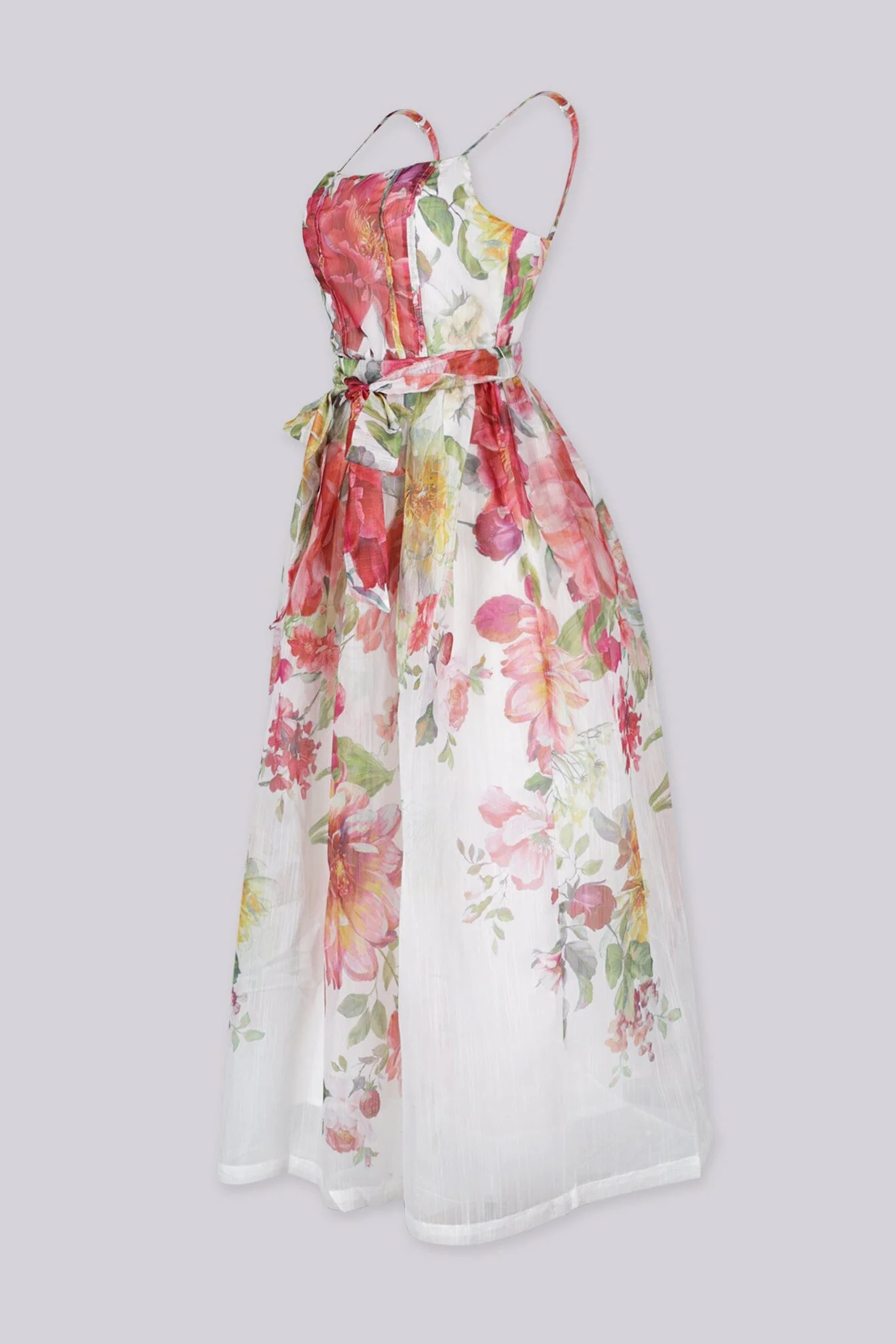 Chiba Floral Garden Midi Dress - Image 4