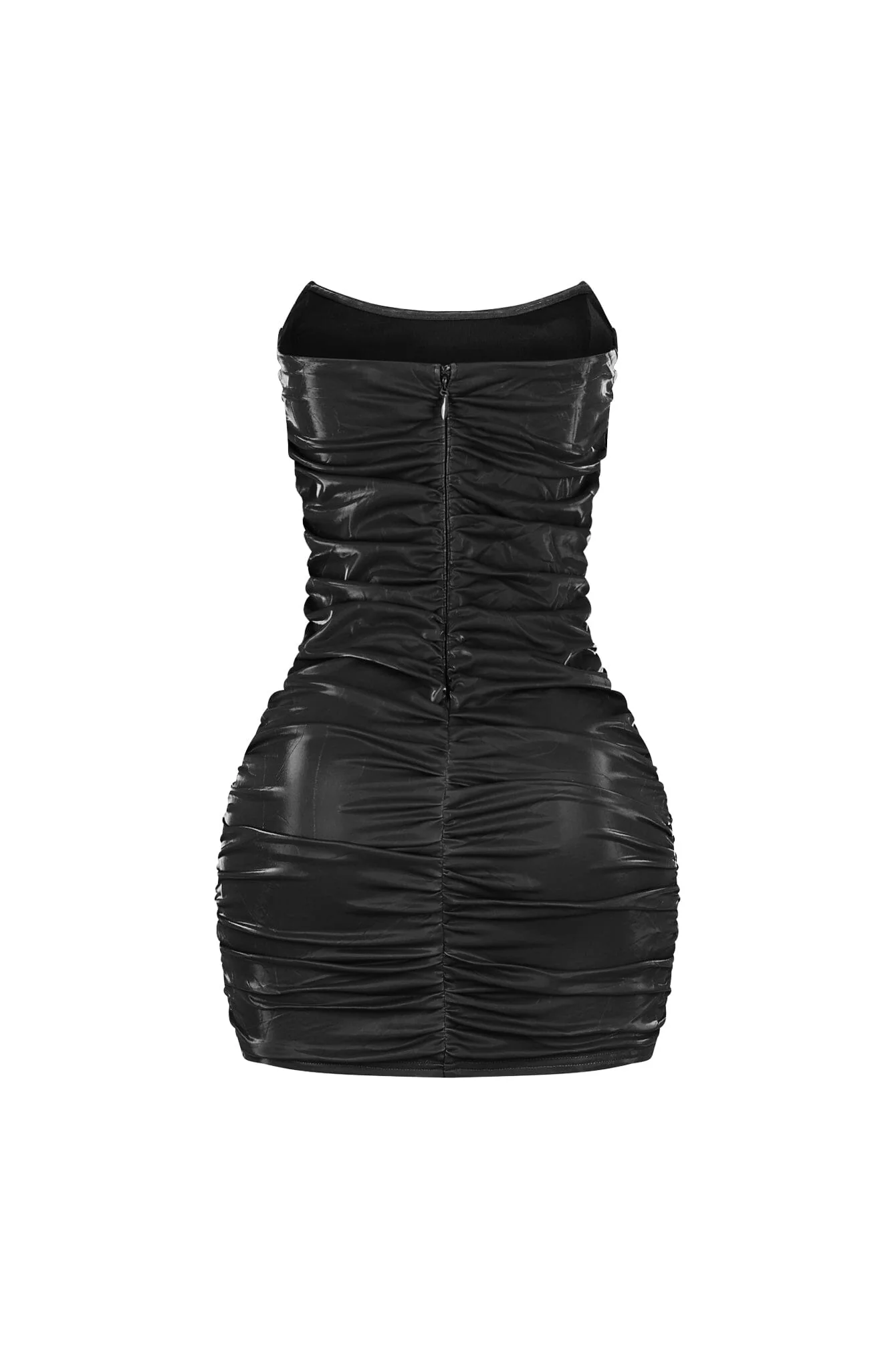 Chicago Gleam Faux Leather Dress - Image 9