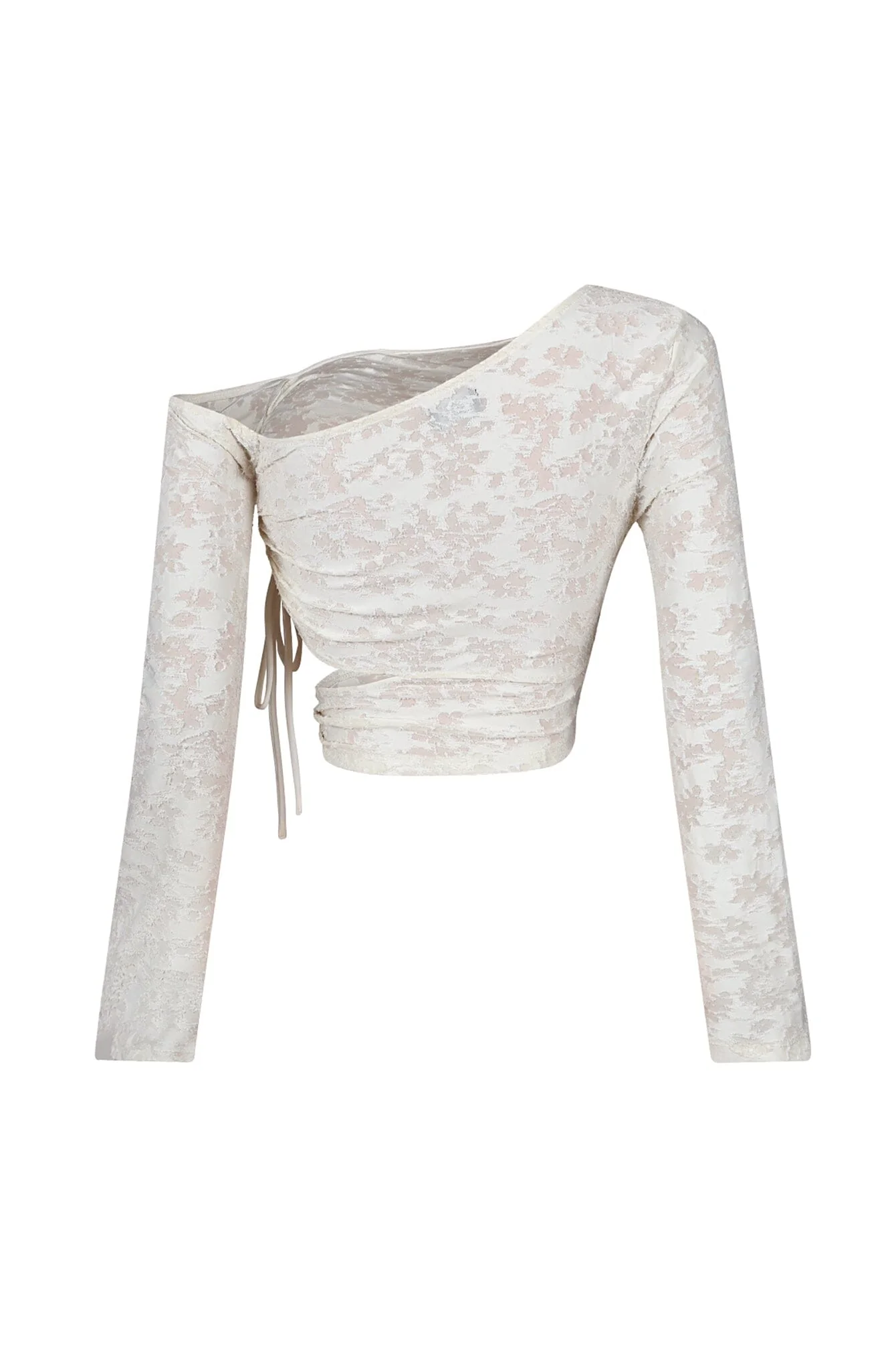 Chloe Burnout Mesh Cutout Top - Image 10