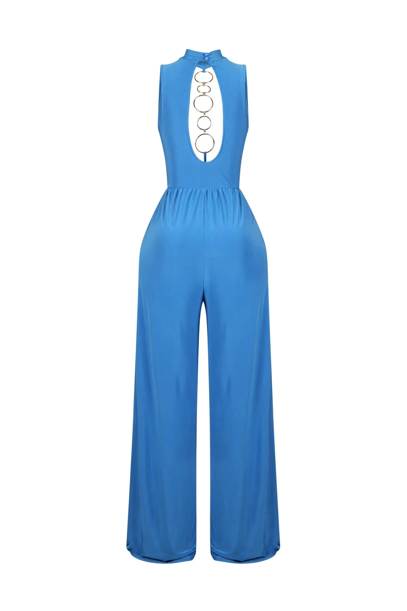 Circle Accent Wide Leg Jumpsuit - Image 10