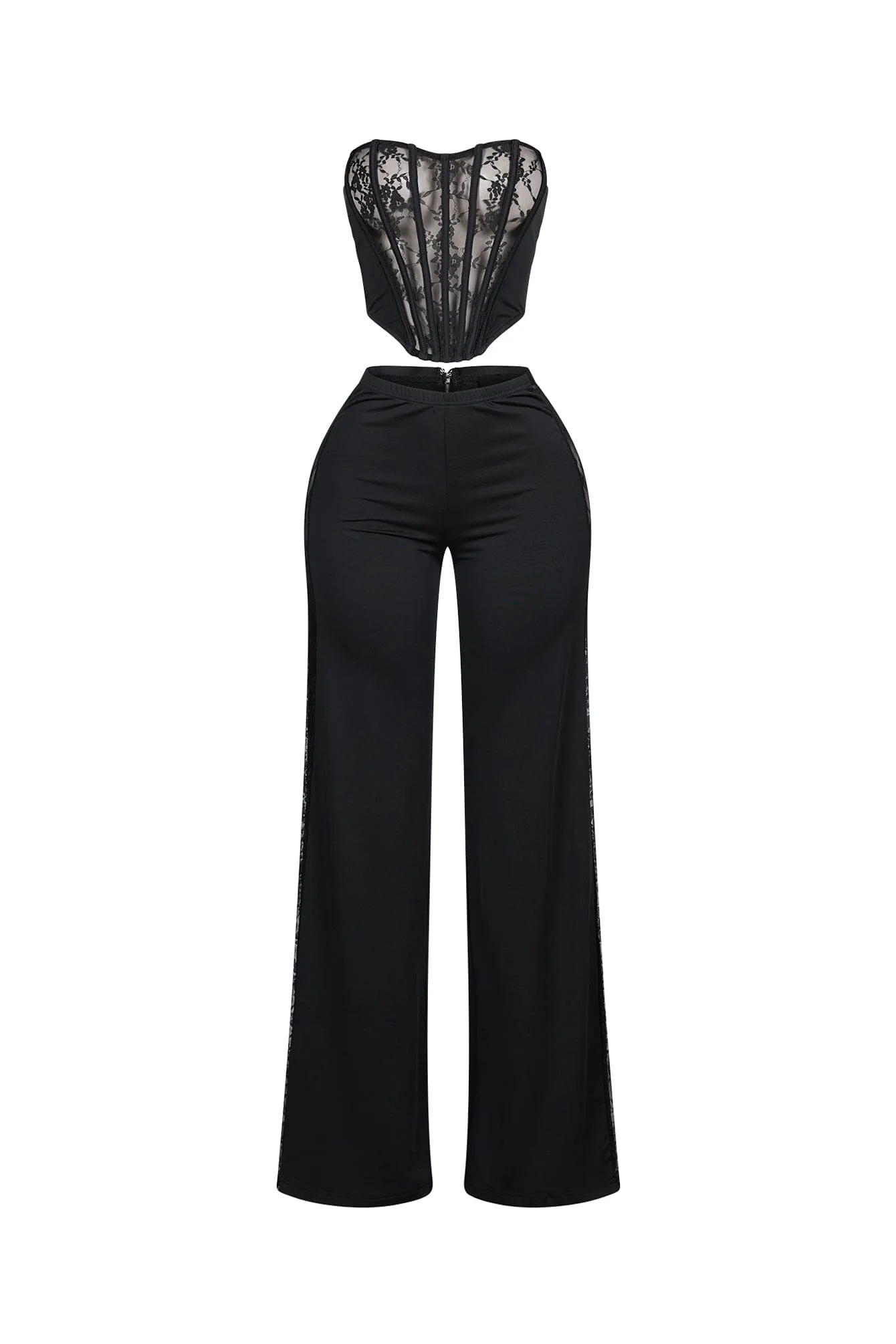 Cirelle Lace Corset Top & Pants SET - Image 3
