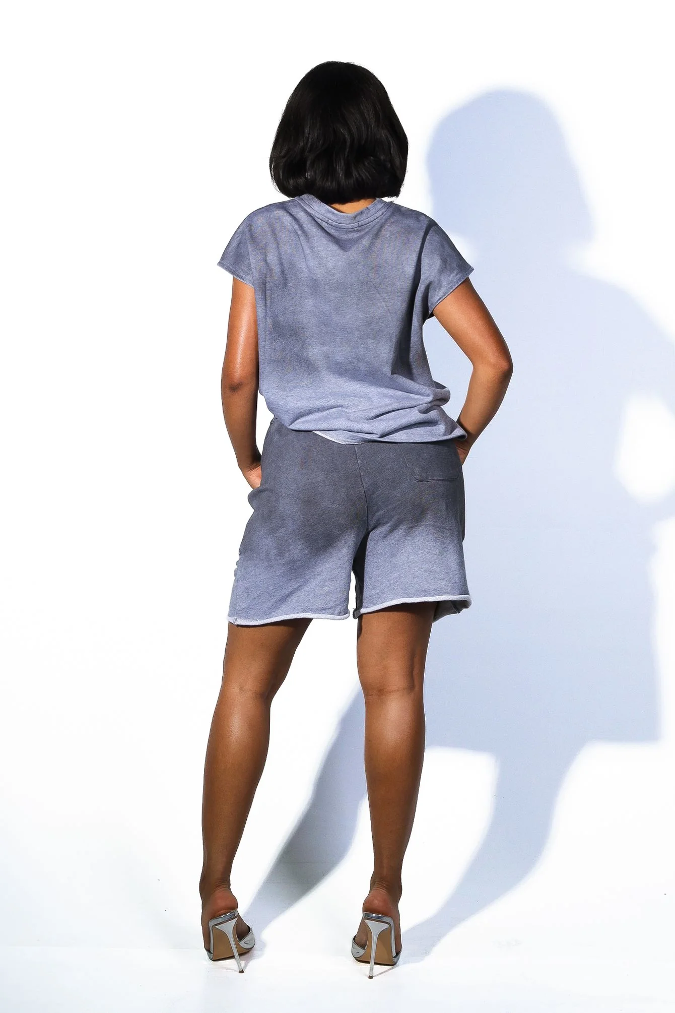 City Diamond Fleece Bermuda Shorts - Image 4